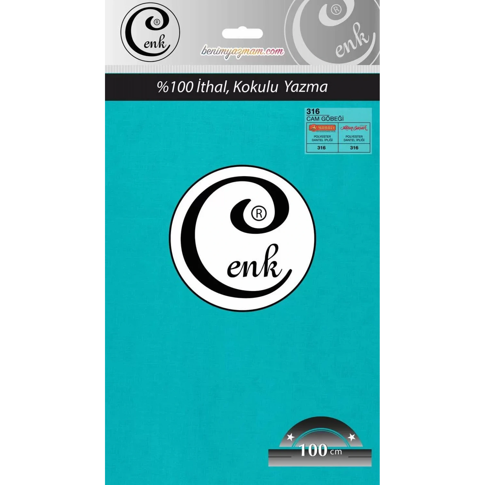 Cenk Düz Renk Oyalık Yazma (cam göbeği) cenk-duz-316