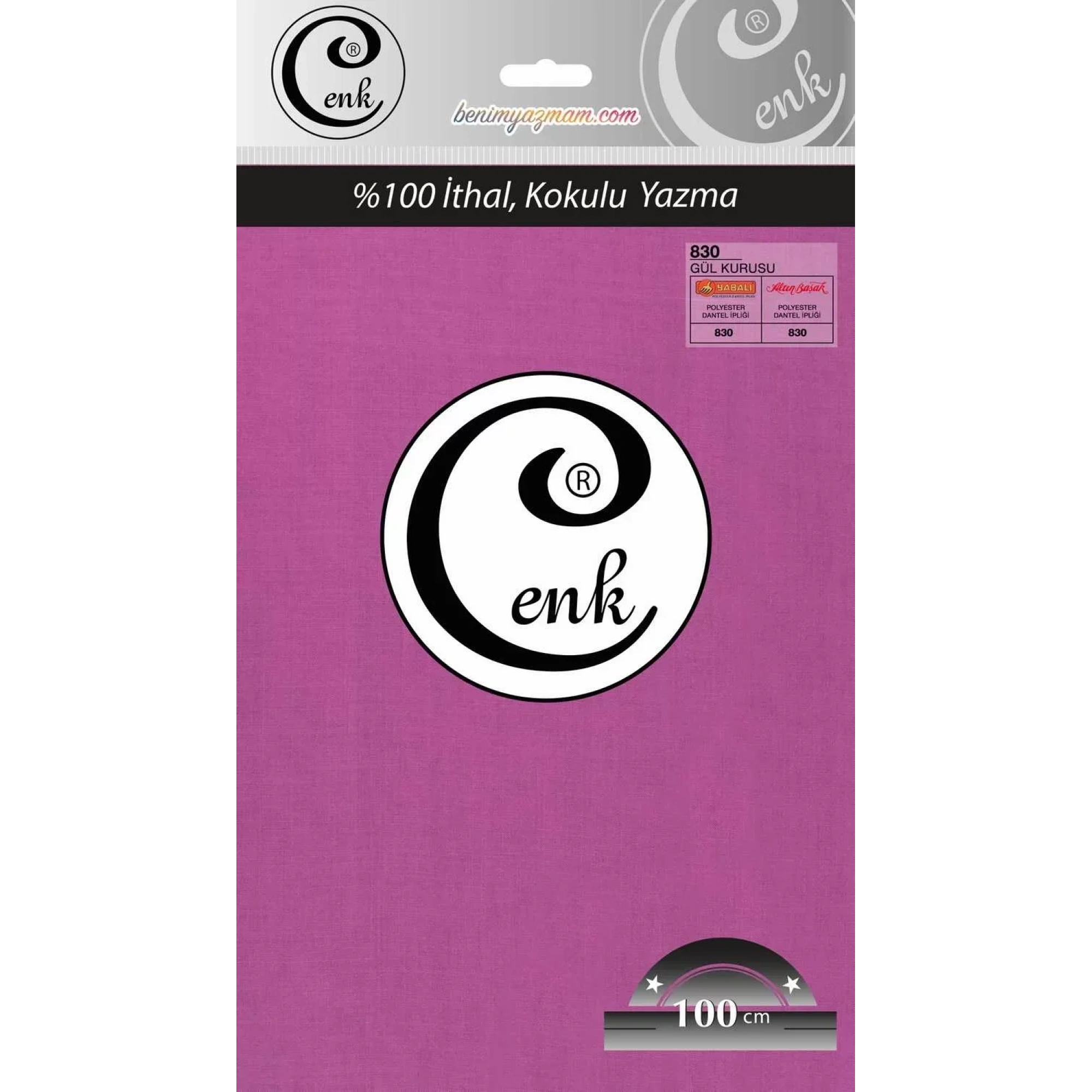 Cenk Düz Renk Oyalık Yazma (gül kurusu) cenk-duz-830