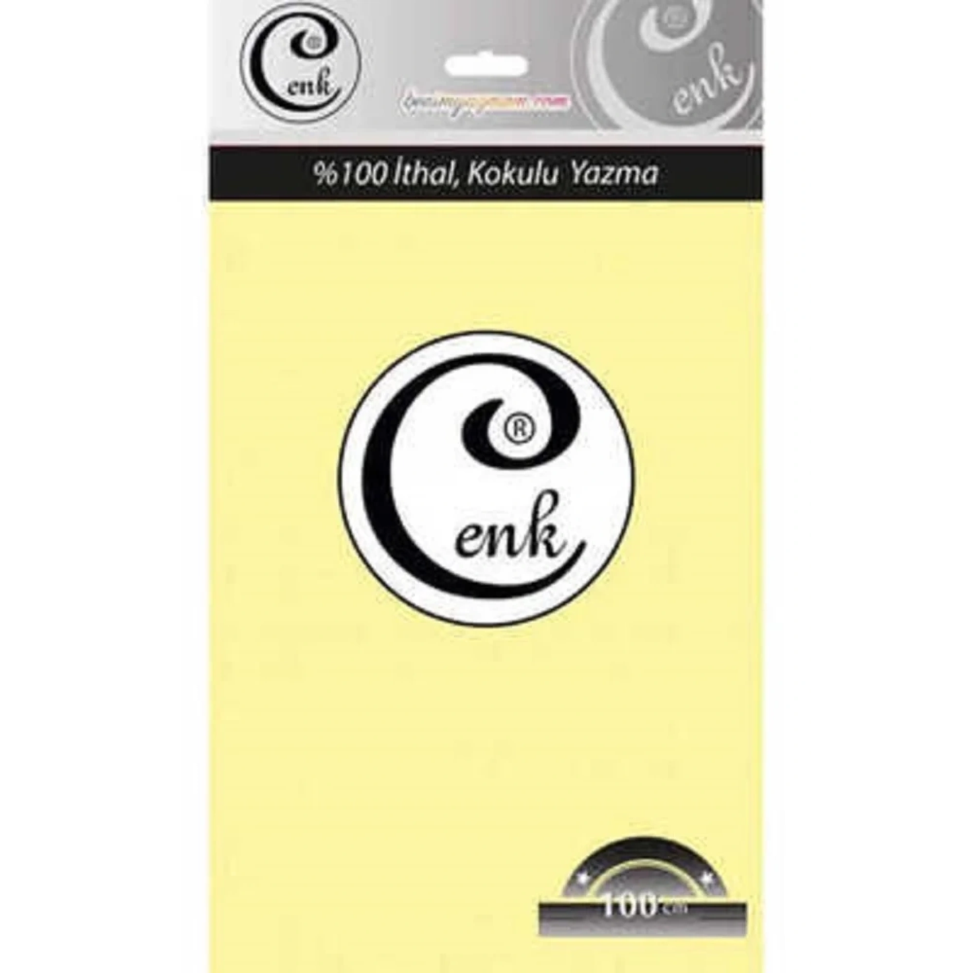 Cenk Düz Renk Oyalık Yazma (limon çiçeği) cenk-duz-307