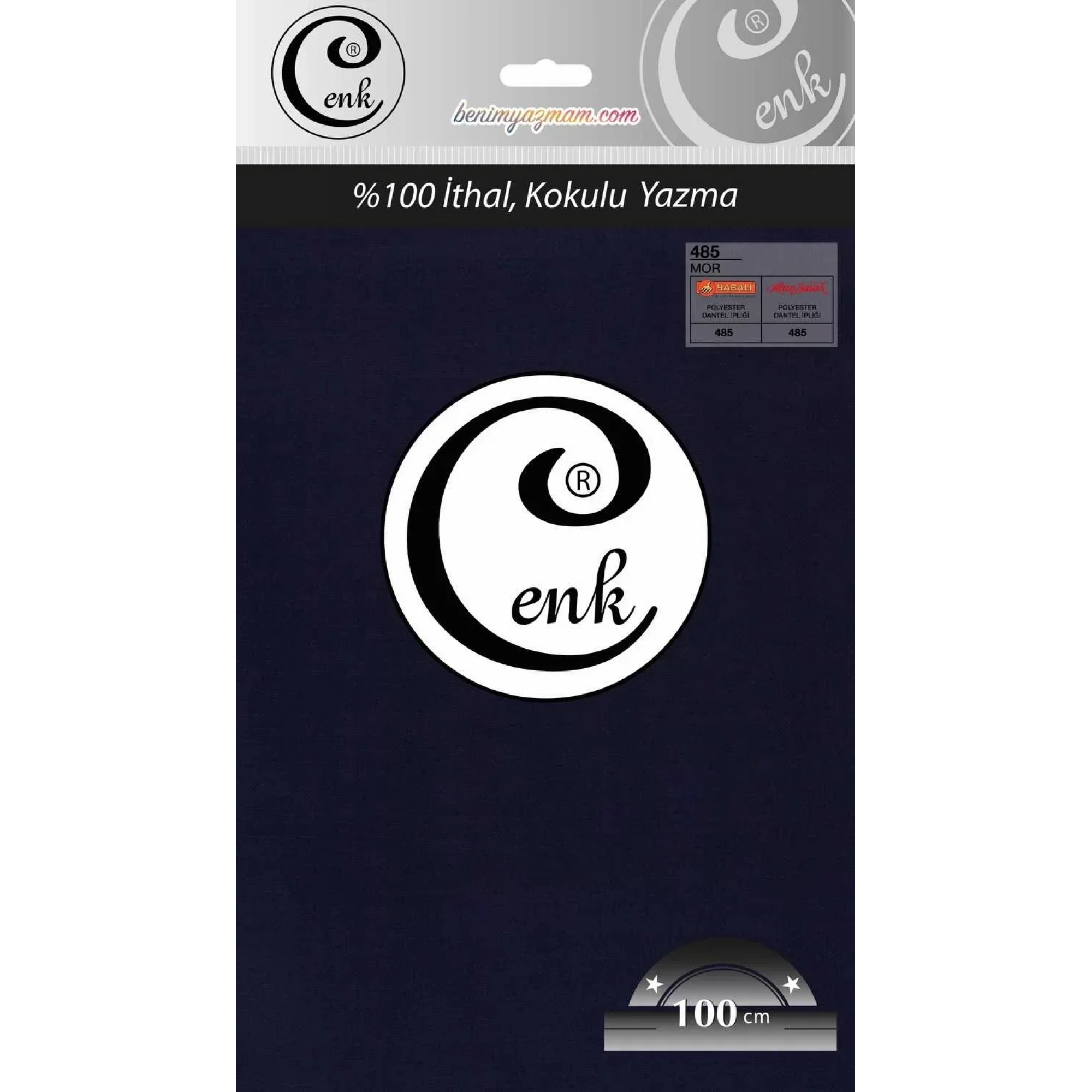 Cenk Düz Renk Oyalık Yazma (mor) cenk-duz-485