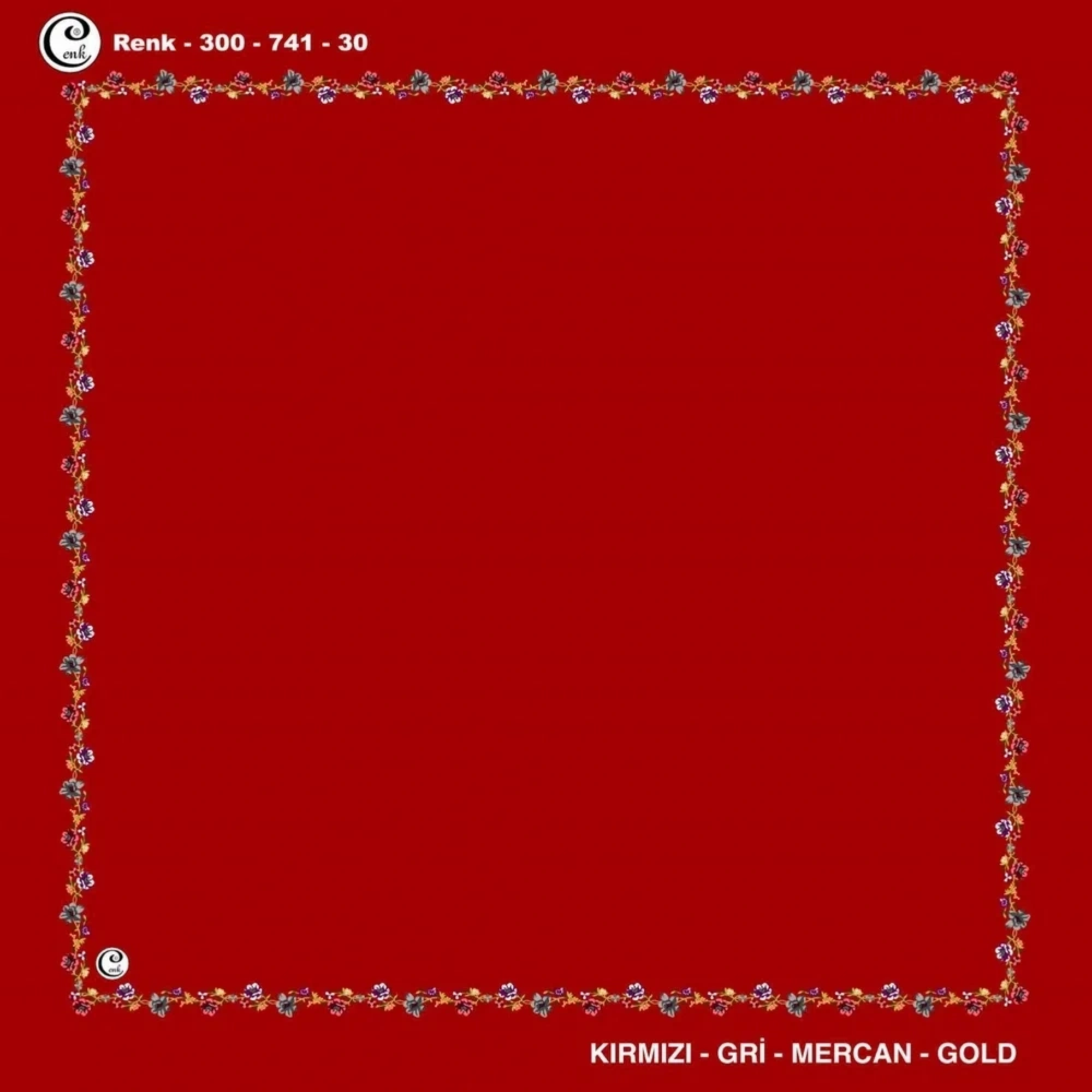 Cenk İçi Boş Oyalık Yazma (100 Cm) 741-30