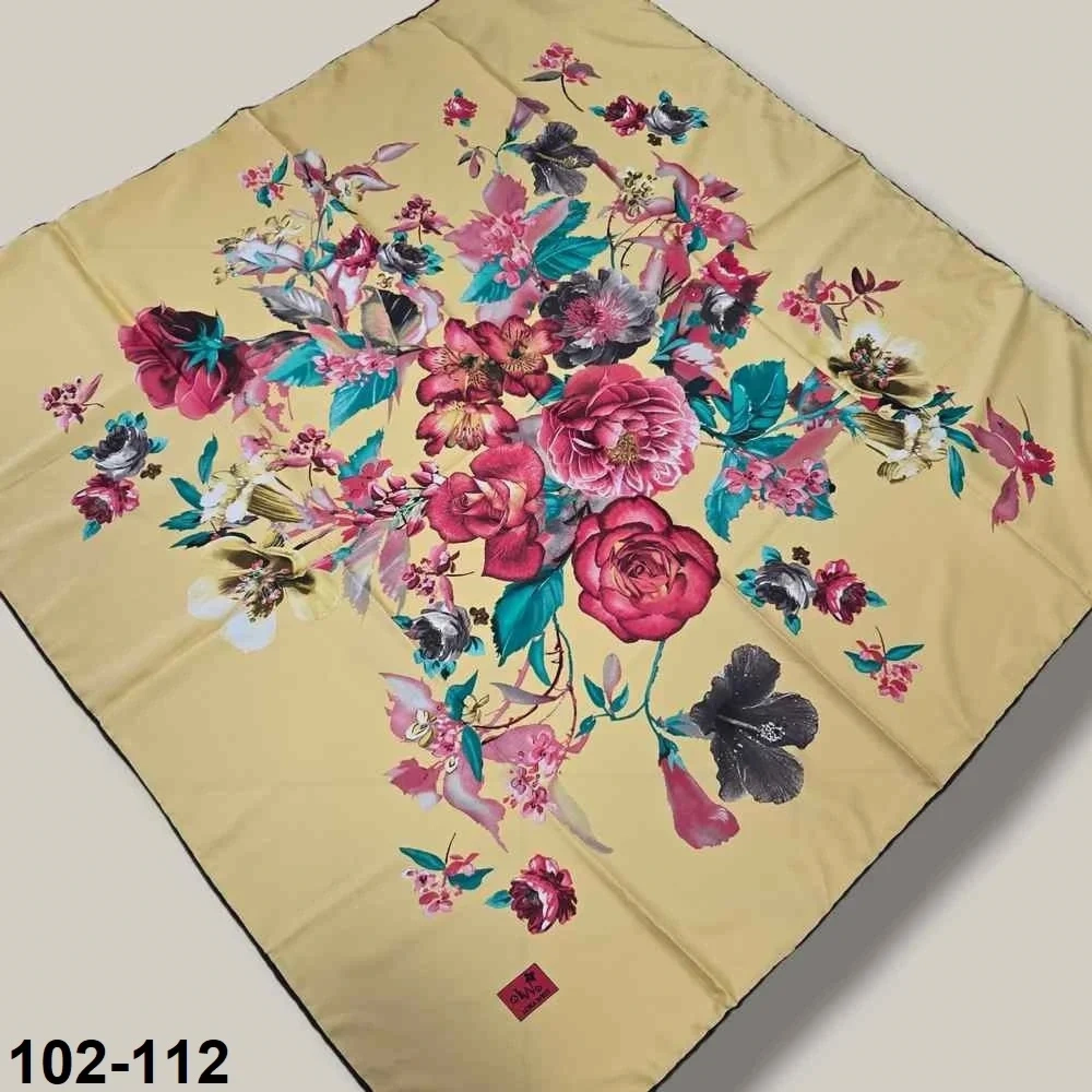 Desenli Rayon & Tivil Eşarp 102-112