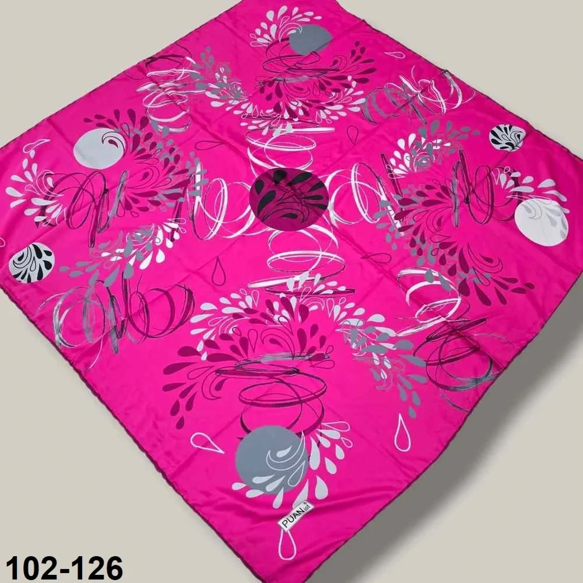 Desenli Rayon & Tivil Eşarp 102-126