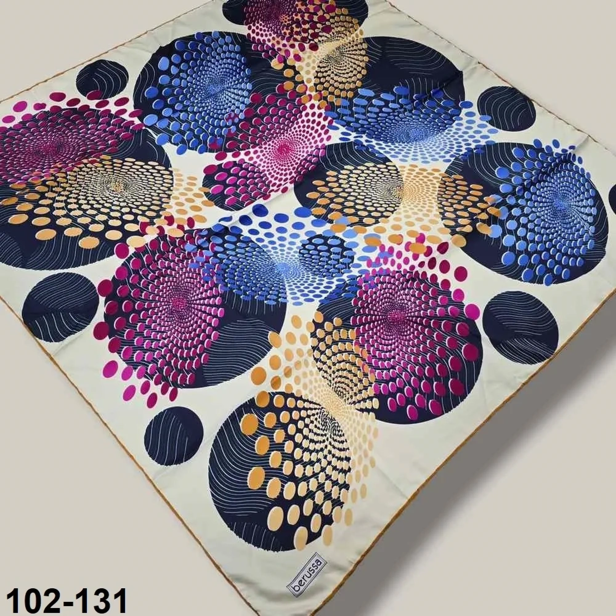 Desenli Rayon & Tivil Eşarp 102-131