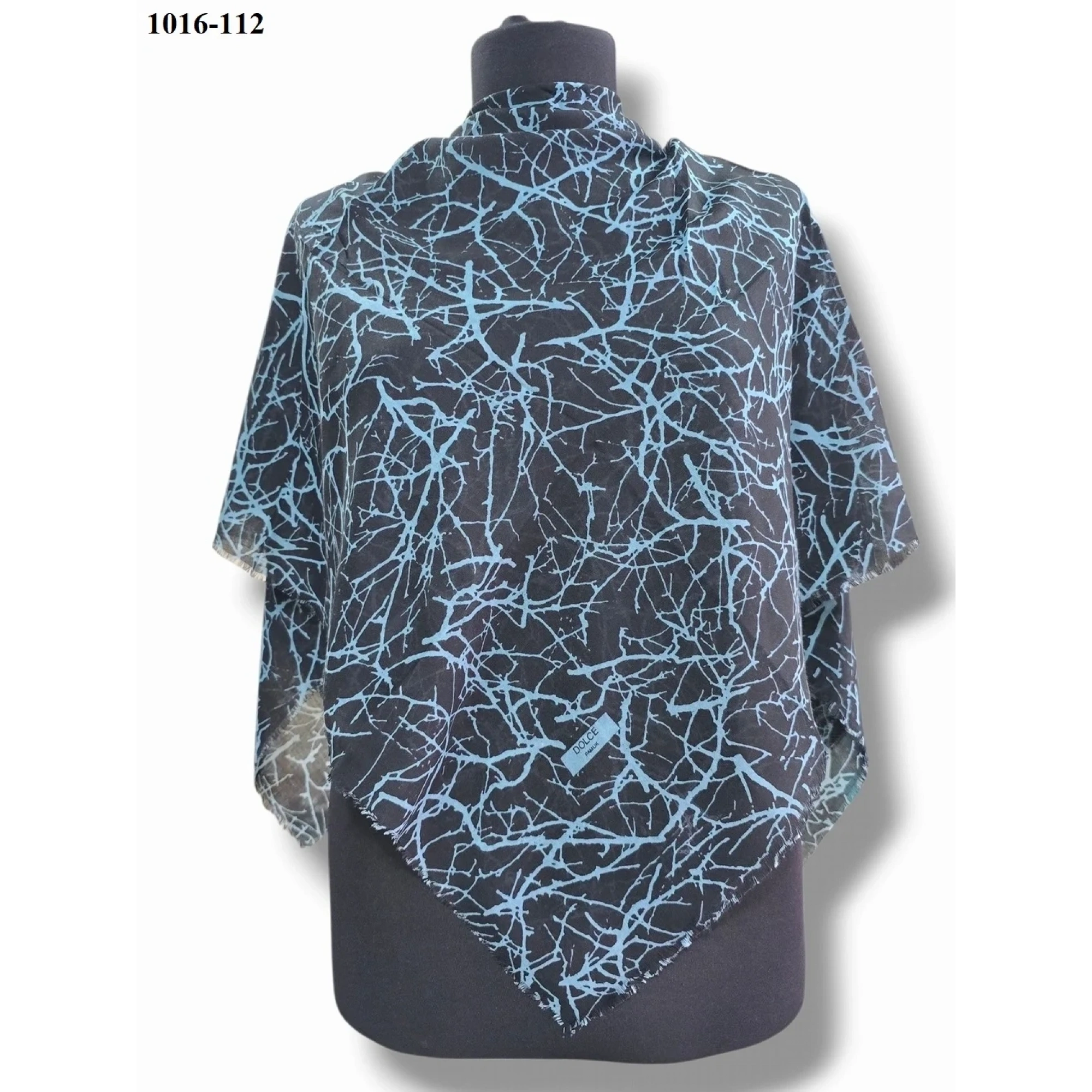 Dolce Cool Desenli Dimi Pamuk Eşarp 1016-112