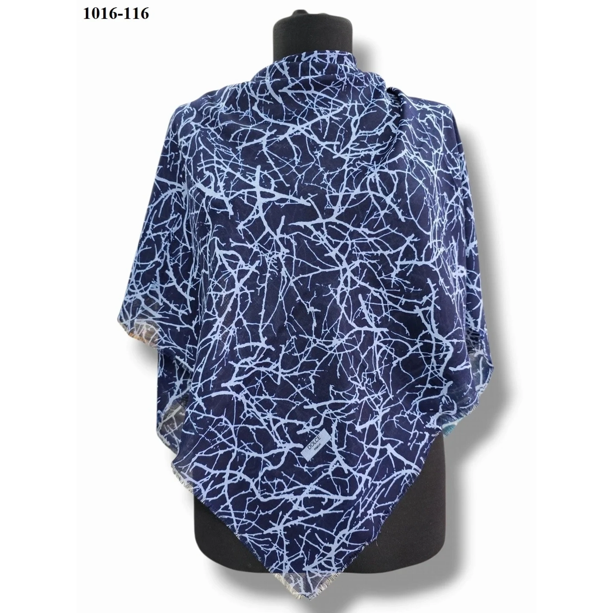 Dolce Cool Desenli Dimi Pamuk Eşarp 1016-116