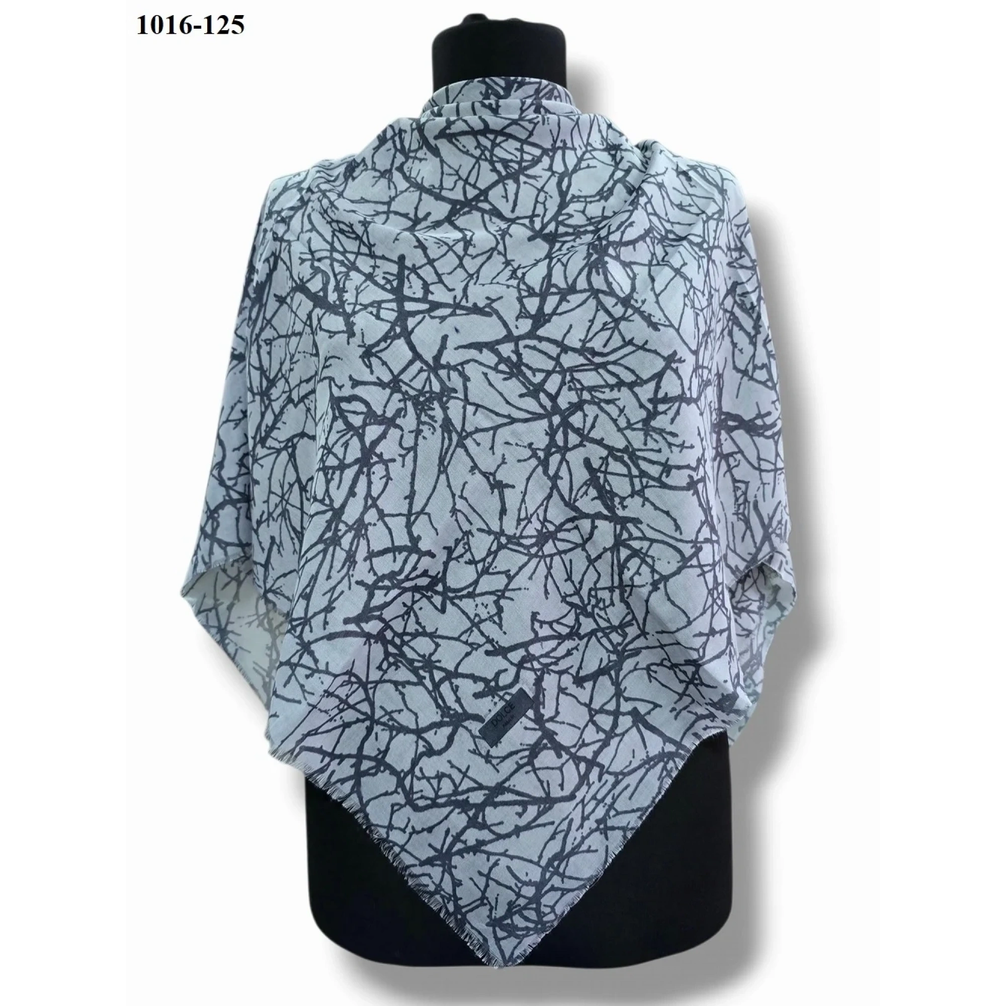 Dolce Cool Desenli Dimi Pamuk Eşarp 1016-125