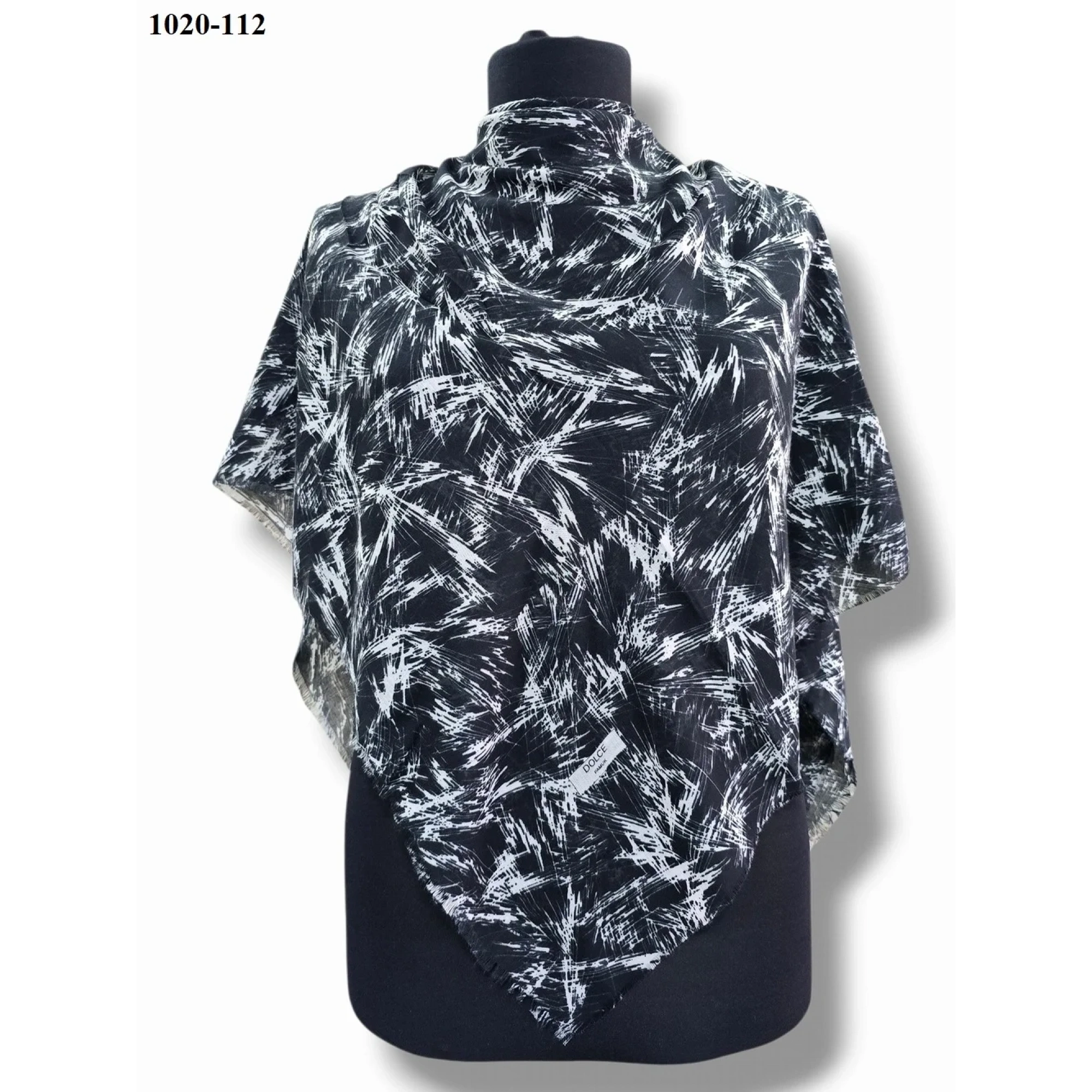 Dolce Cool Desenli Dimi Pamuk Eşarp 1020-112