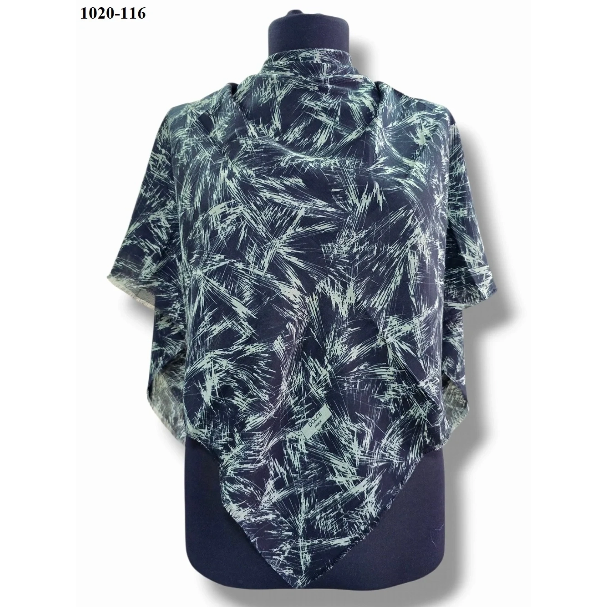 Dolce Cool Desenli Dimi Pamuk Eşarp 1020-116