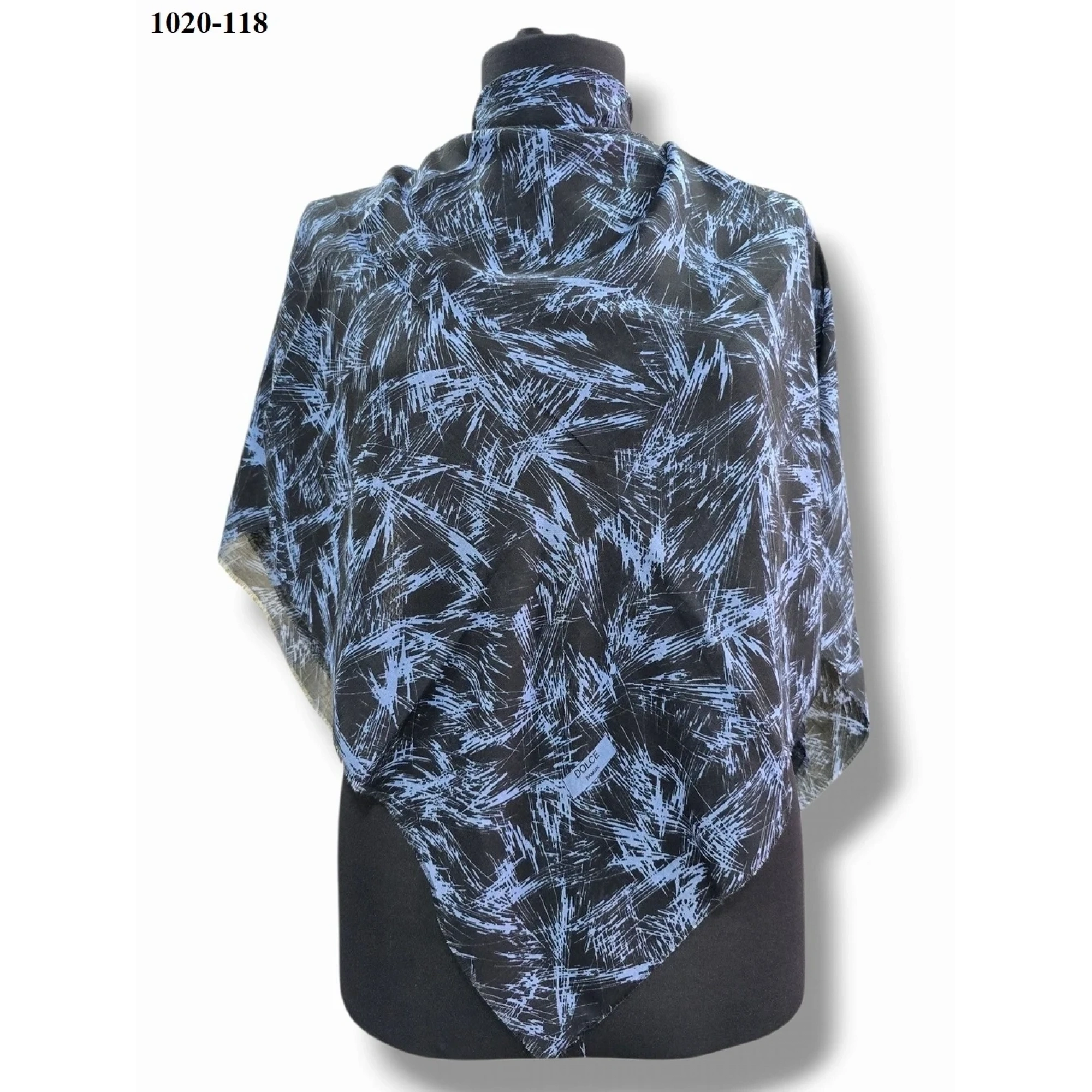 Dolce Cool Desenli Dimi Pamuk Eşarp 1020-118