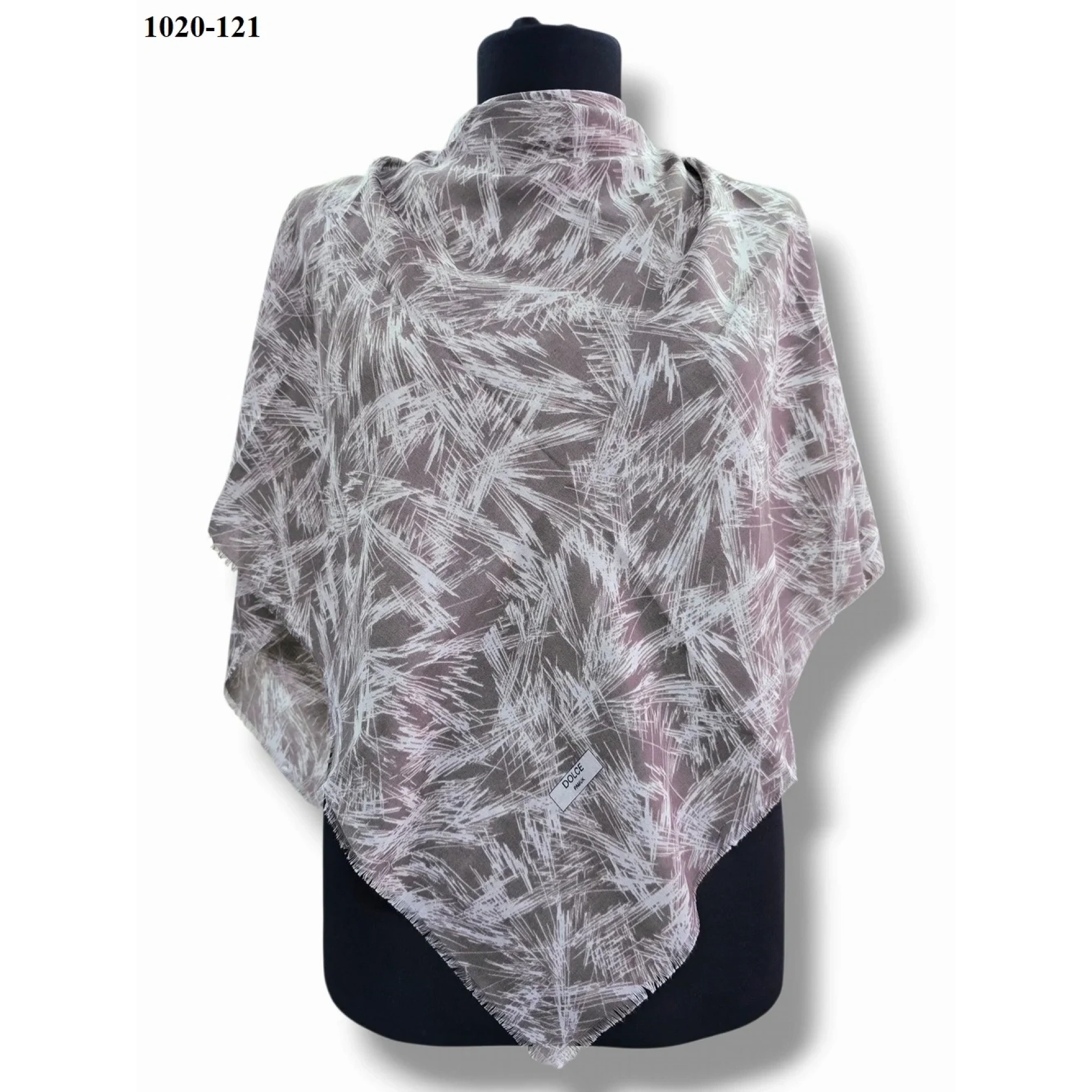 Dolce Cool Desenli Dimi Pamuk Eşarp 1020-121