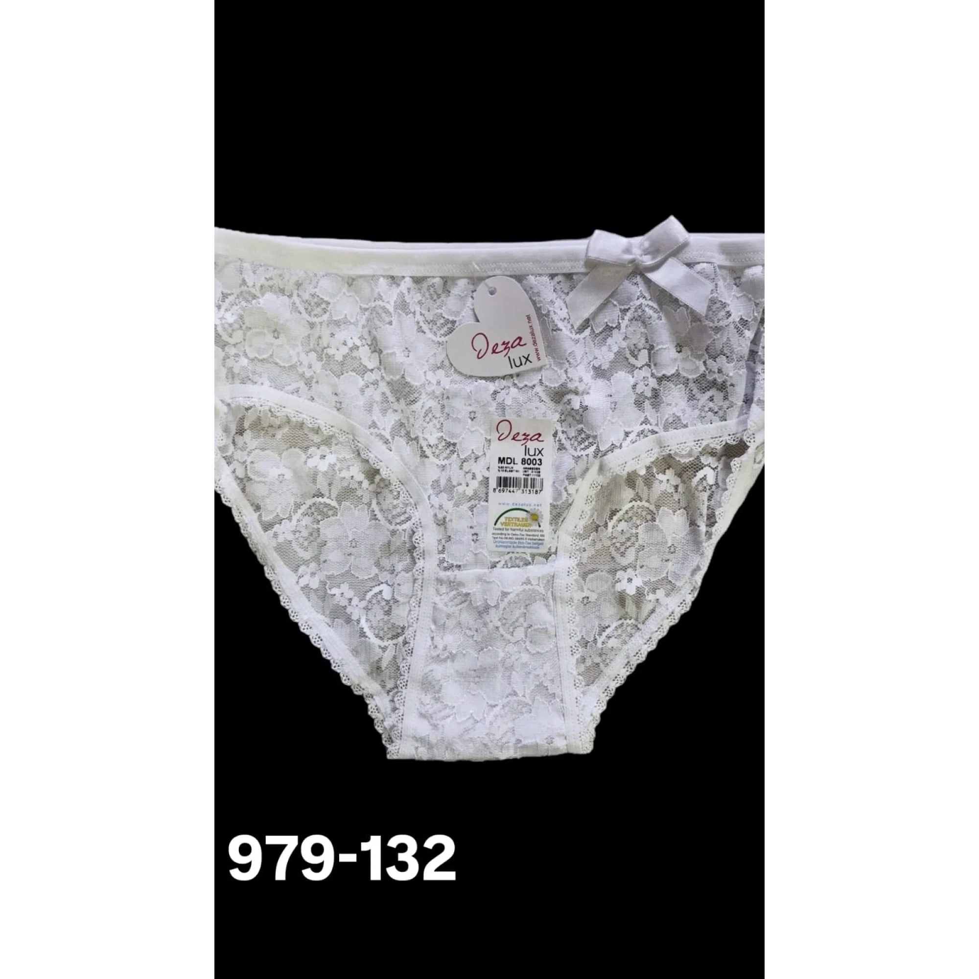 Dondeza Lüx Bayan Bikini Külot M Beden Dantel (12 adet) 979-132