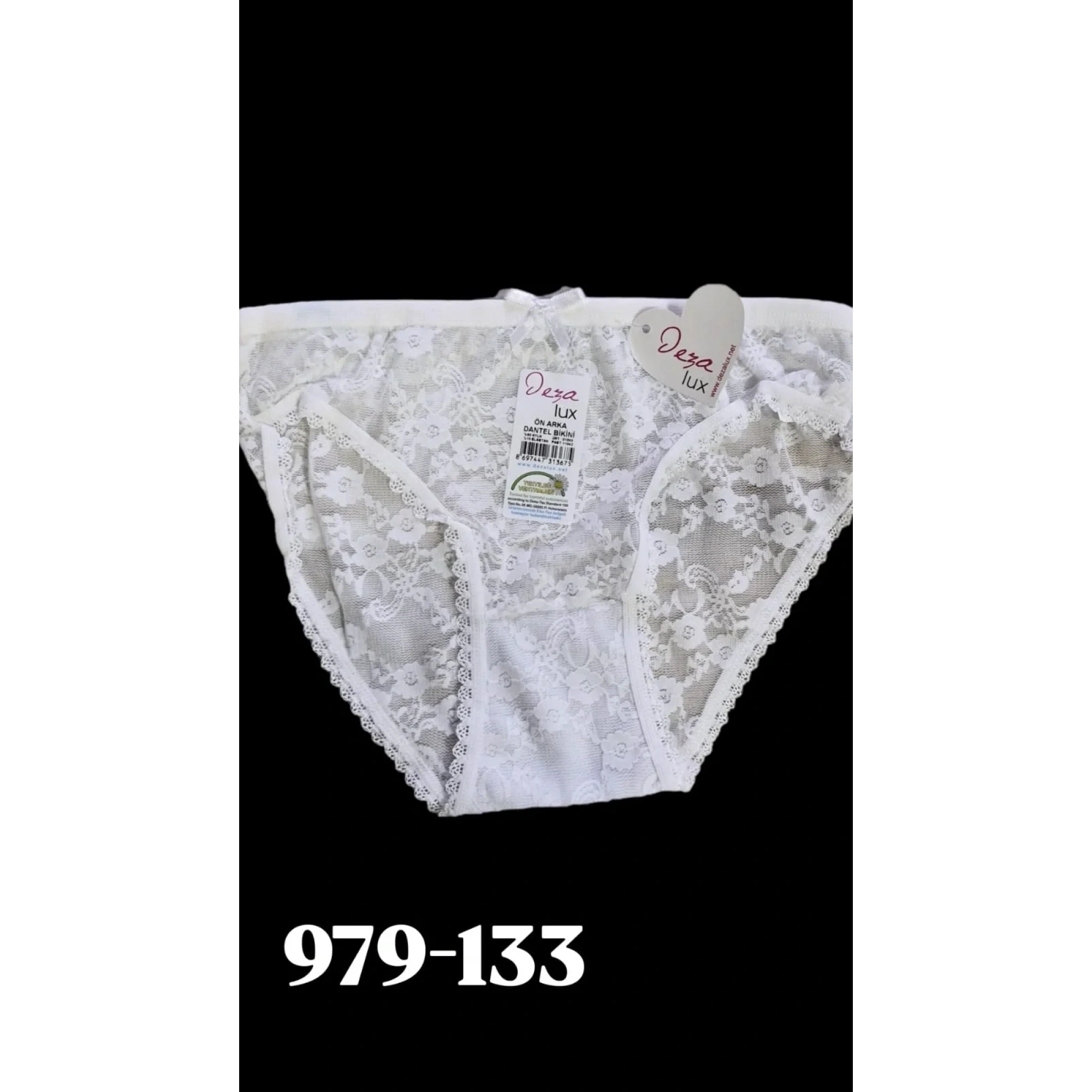 Dondeza Lüx Bayan Bikini Külot M Beden Dantel (12 adet) 979-133