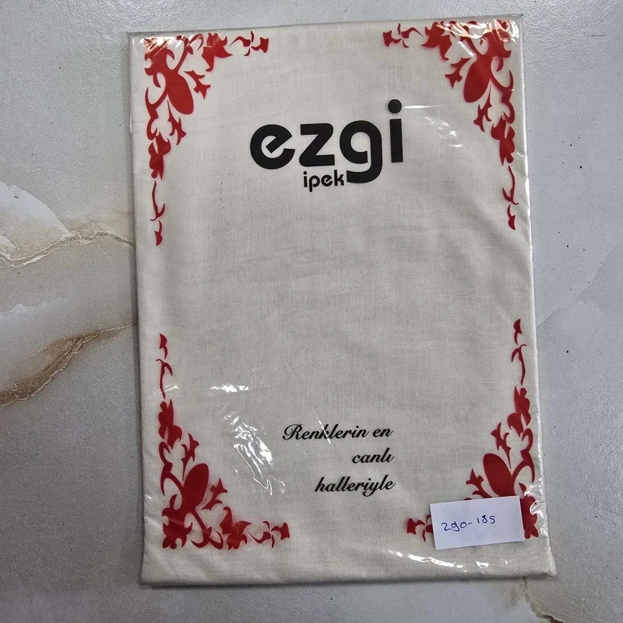 Düz Renk Ekonomik Poşetli Oyalık Yazma 290-185