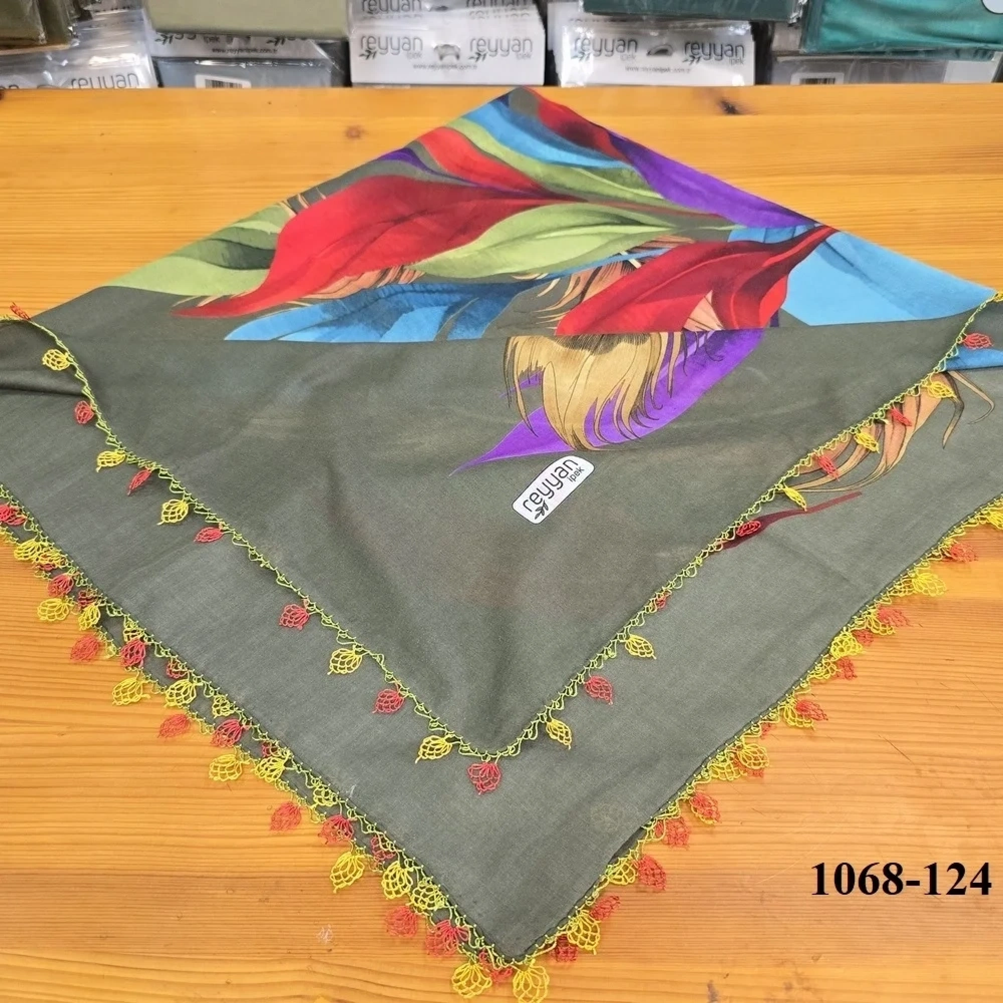 El İşi İğne Oyalı Yazma 1068-124