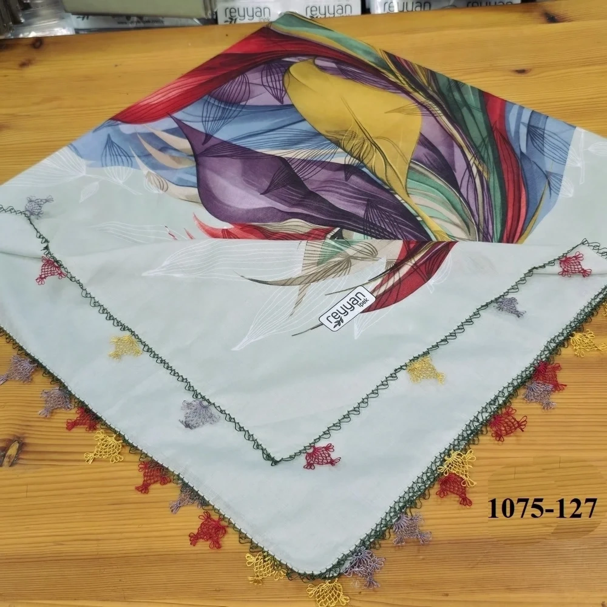 El İşi İğne Oyalı Yazma 1075-127