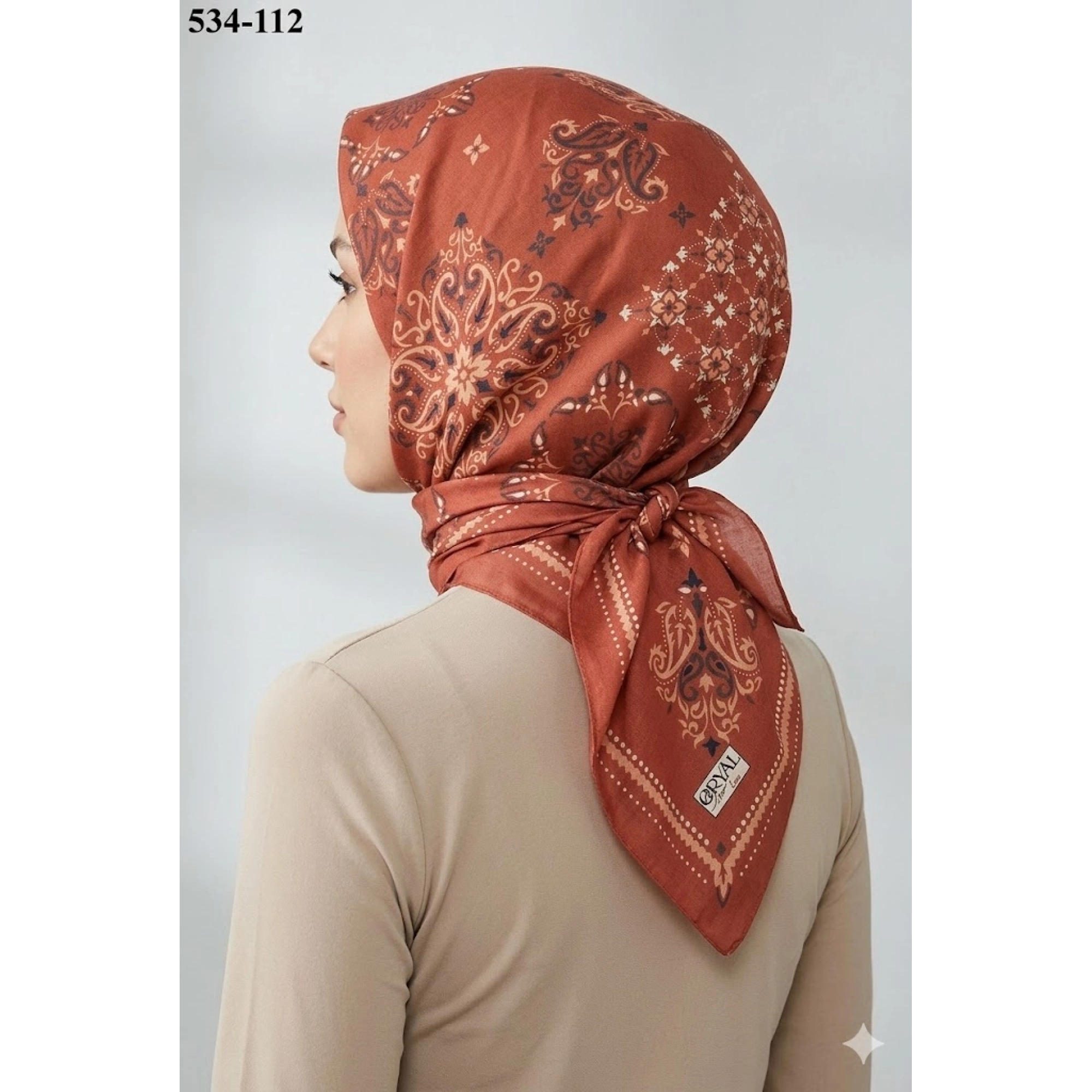 Eryal İpek Soft Pamuk Eşarp 534-112