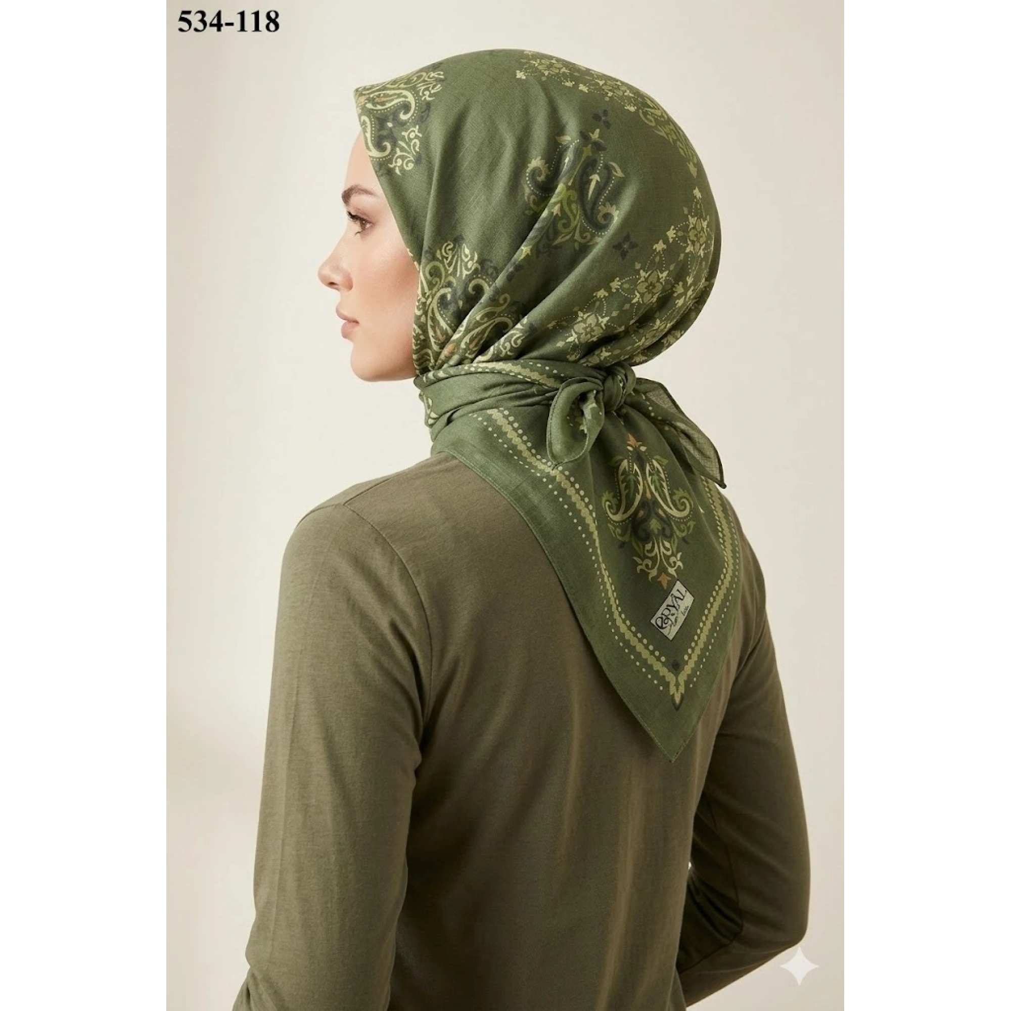 Eryal İpek Soft Pamuk Eşarp 534-118