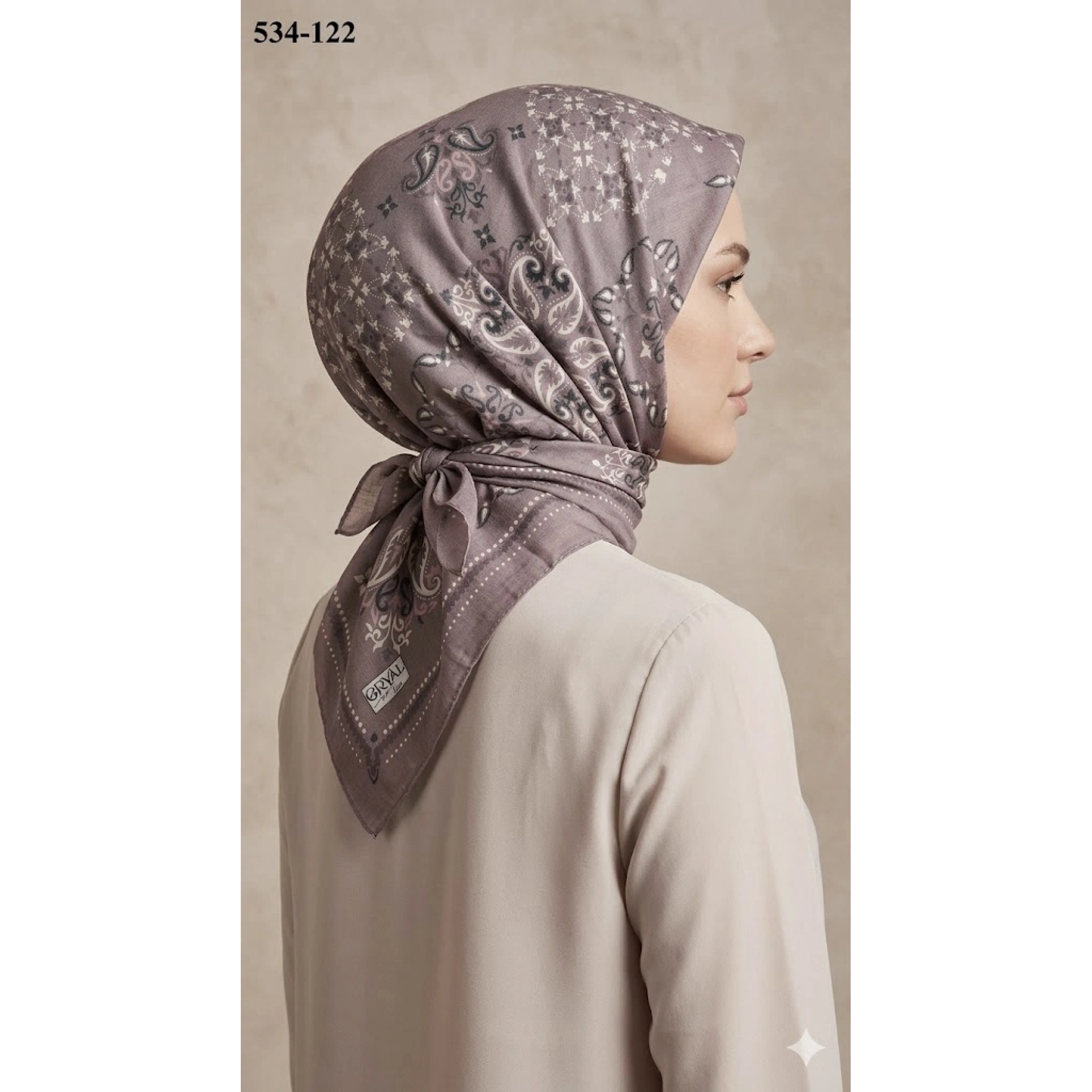 Eryal İpek Soft Pamuk Eşarp 534-122