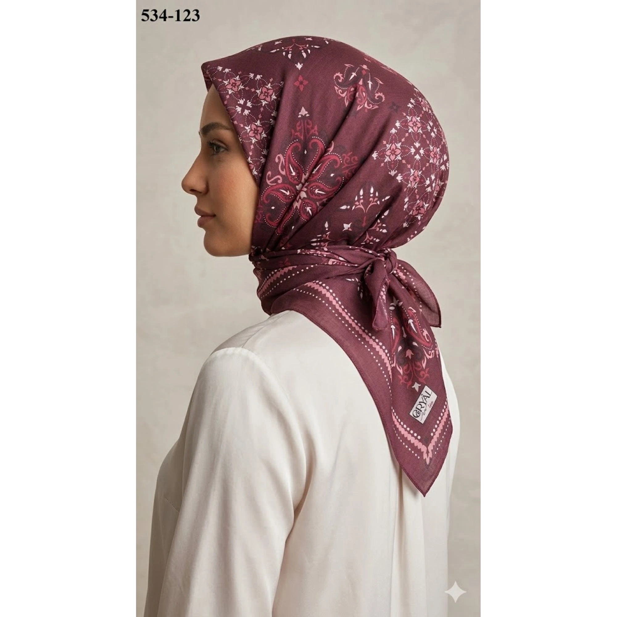 Eryal İpek Soft Pamuk Eşarp 534-123