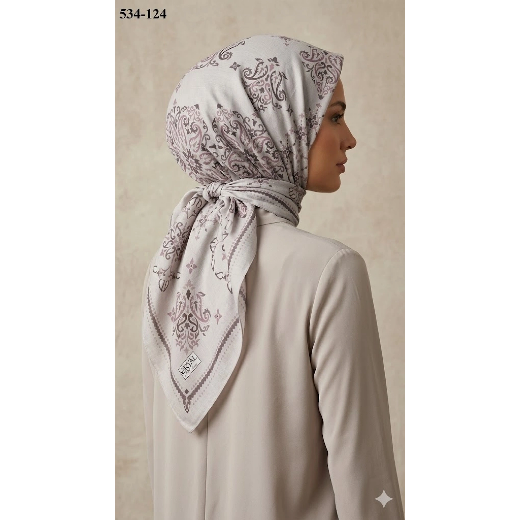 Eryal İpek Soft Pamuk Eşarp 534-124