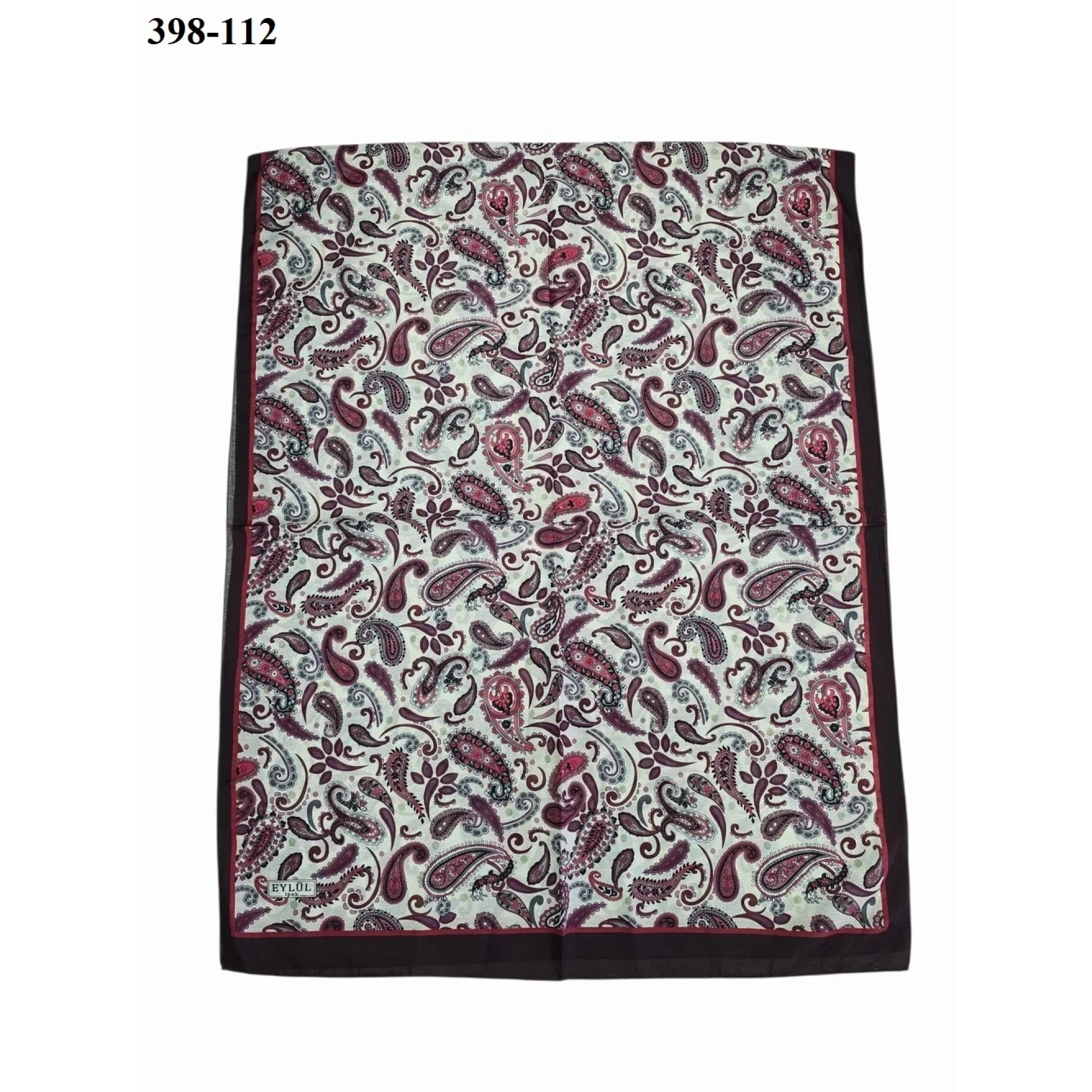 Eylül İpek Etnik Desen Soft Şal 398-112