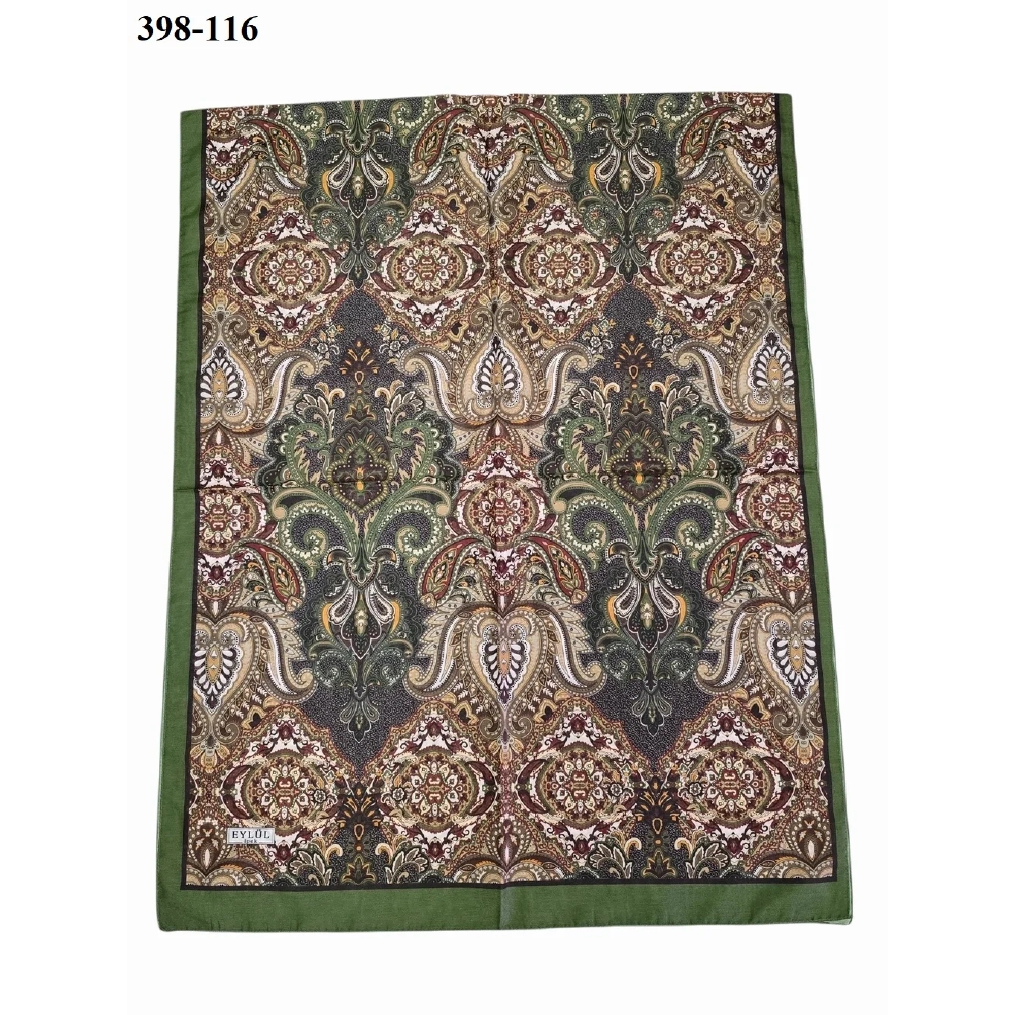 Eylül İpek Etnik Desen Soft Şal 398-116