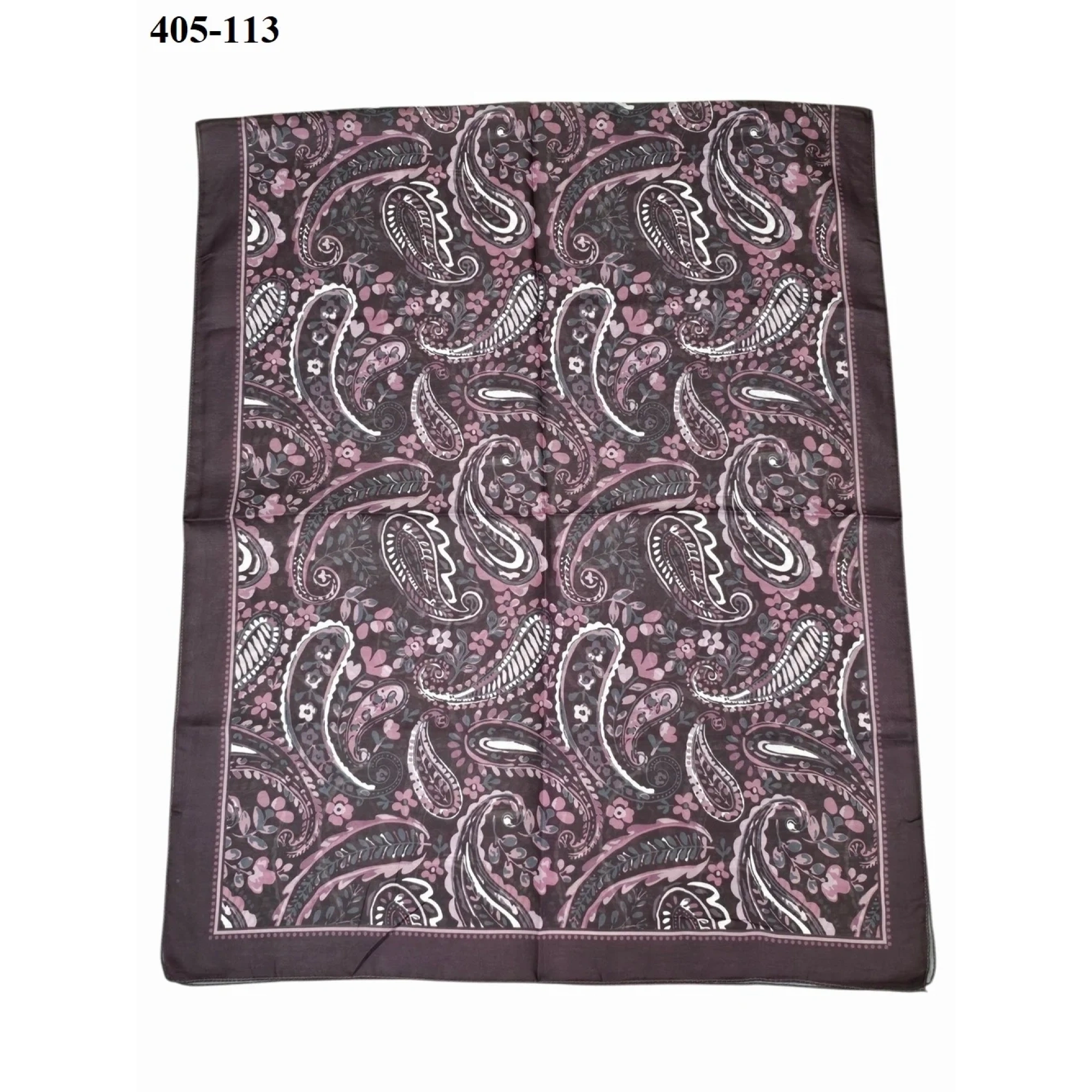Eylül İpek Etnik Desen Soft Şal 405-113
