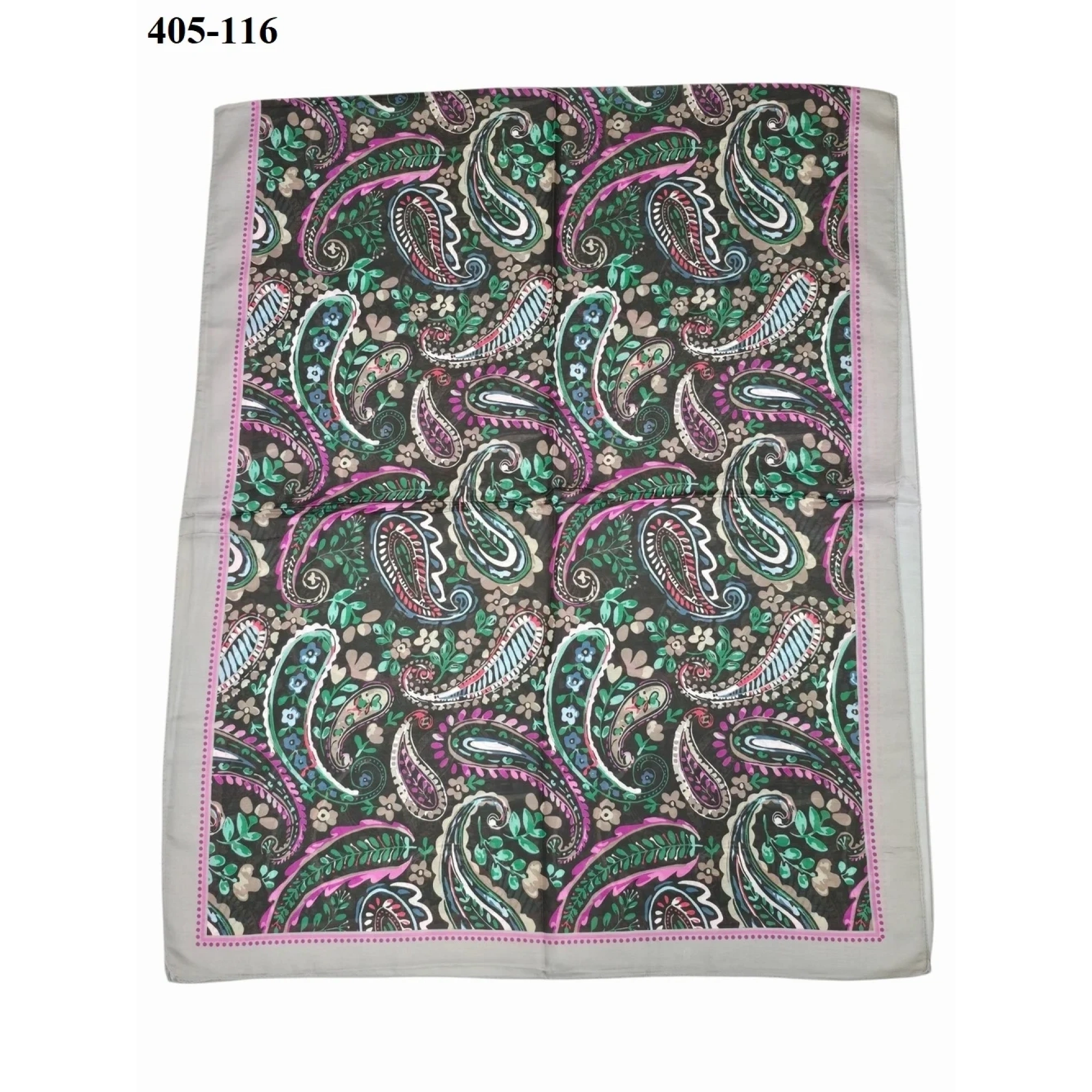 Eylül İpek Etnik Desen Soft Şal 405-116