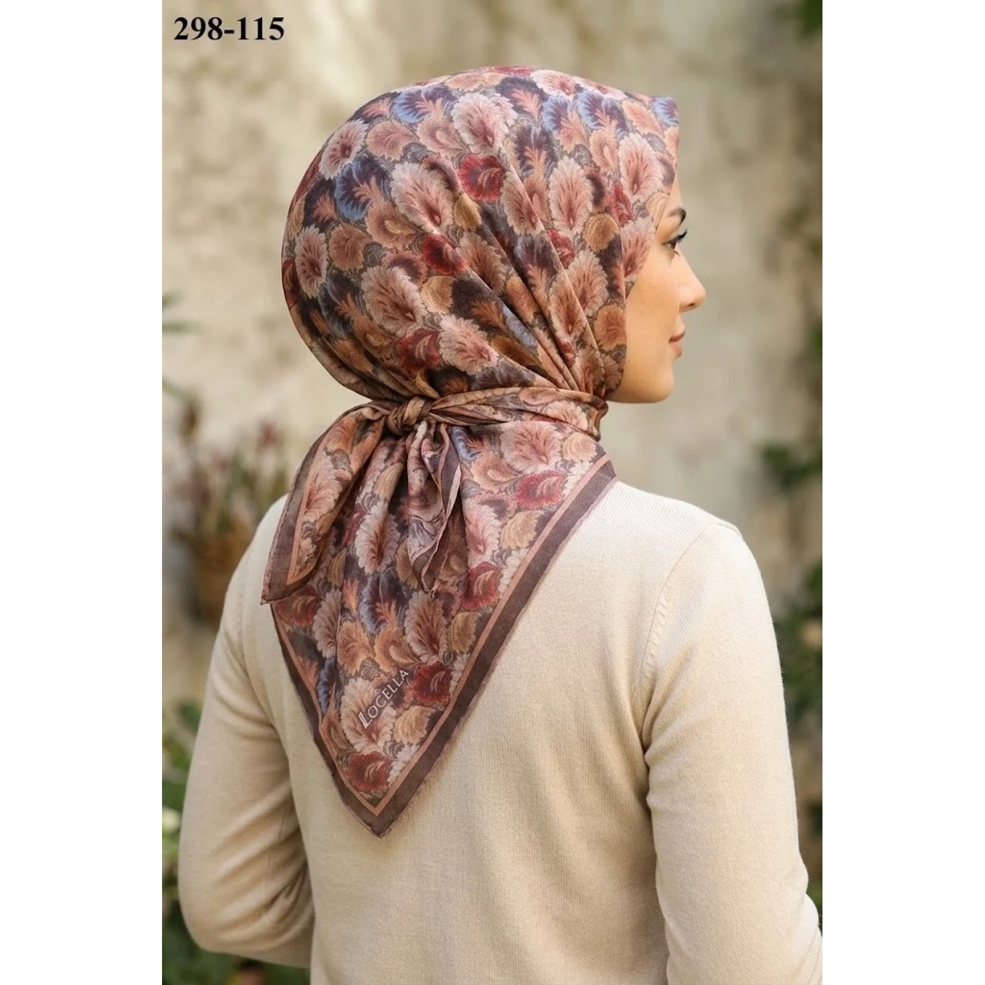 Locella Soft Pamuk Eşarp 298-115
