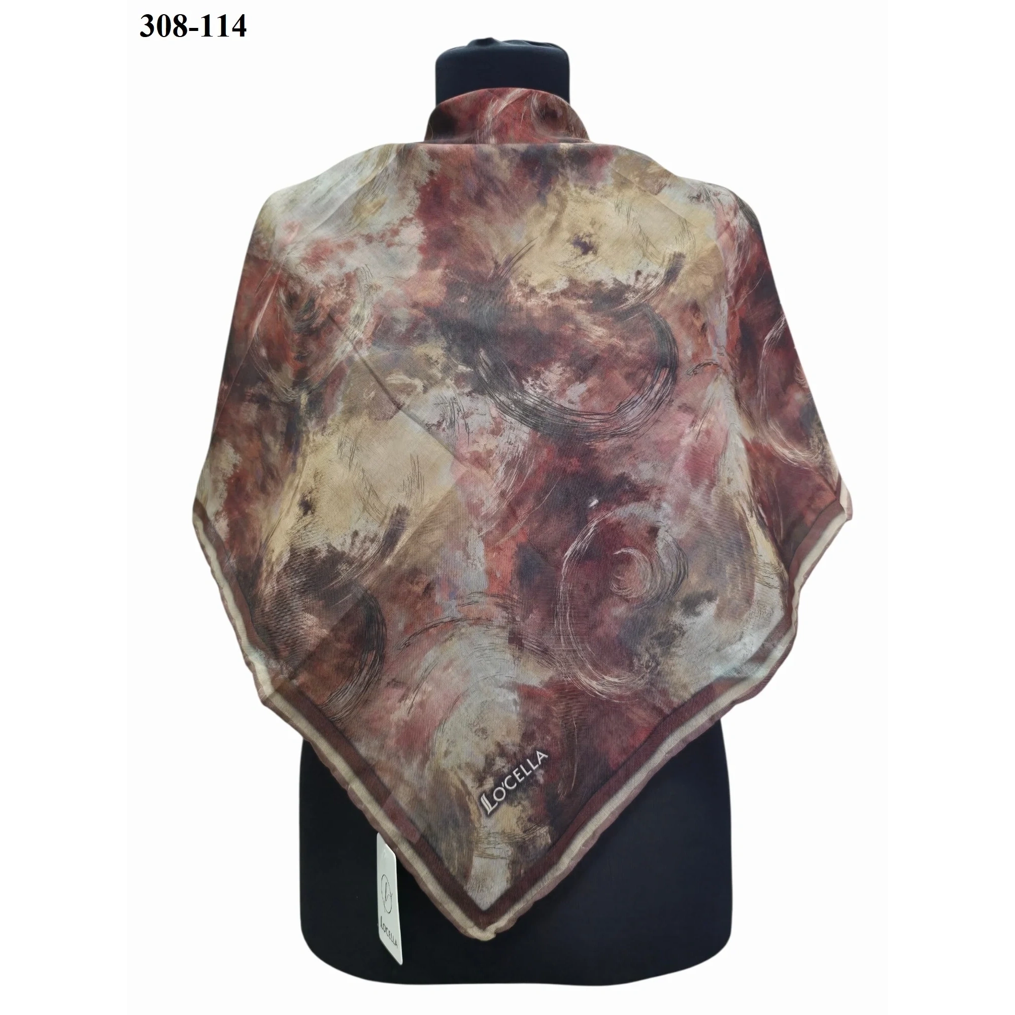 Locella Soft Pamuk Eşarp 308-114