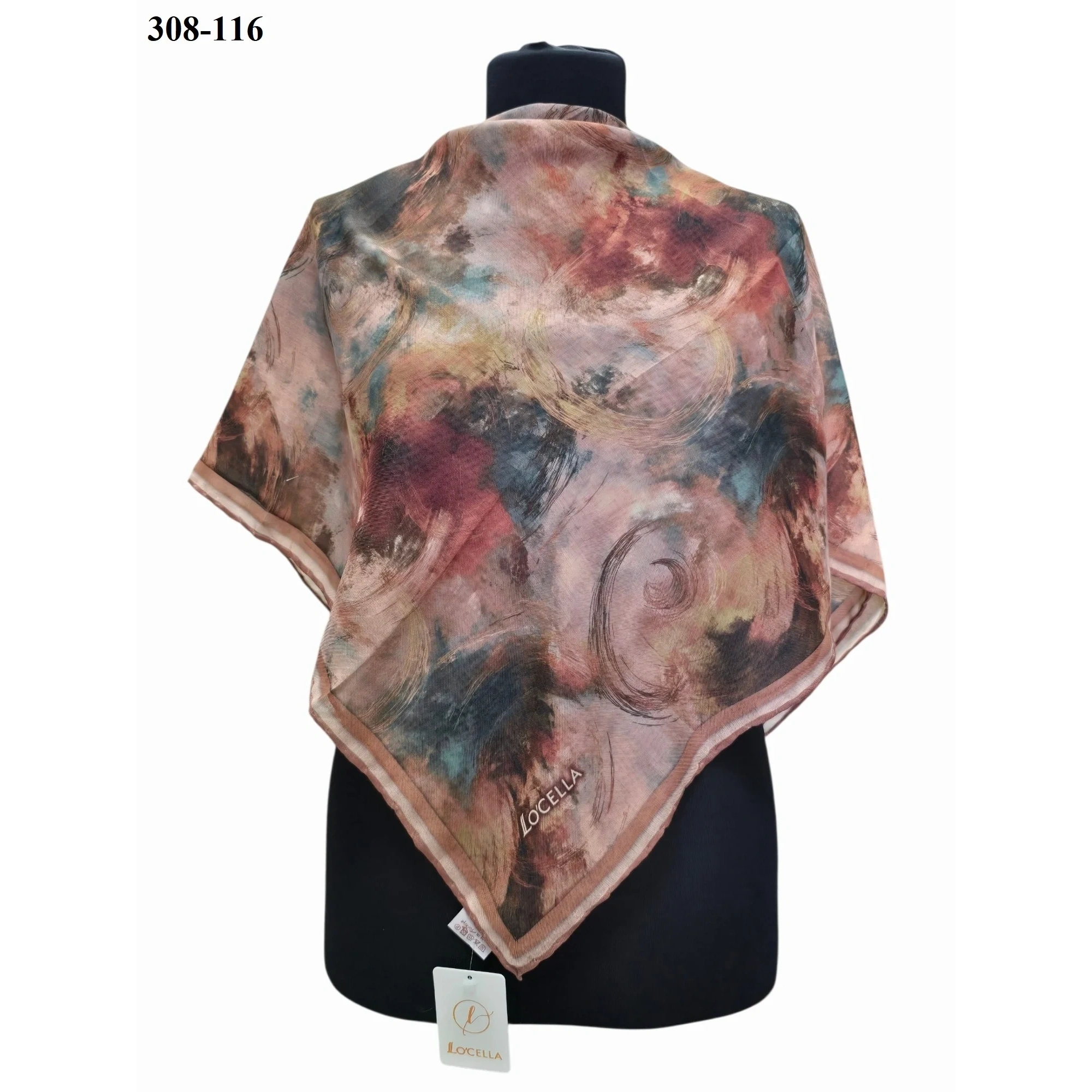 Locella Soft Pamuk Eşarp 308-116