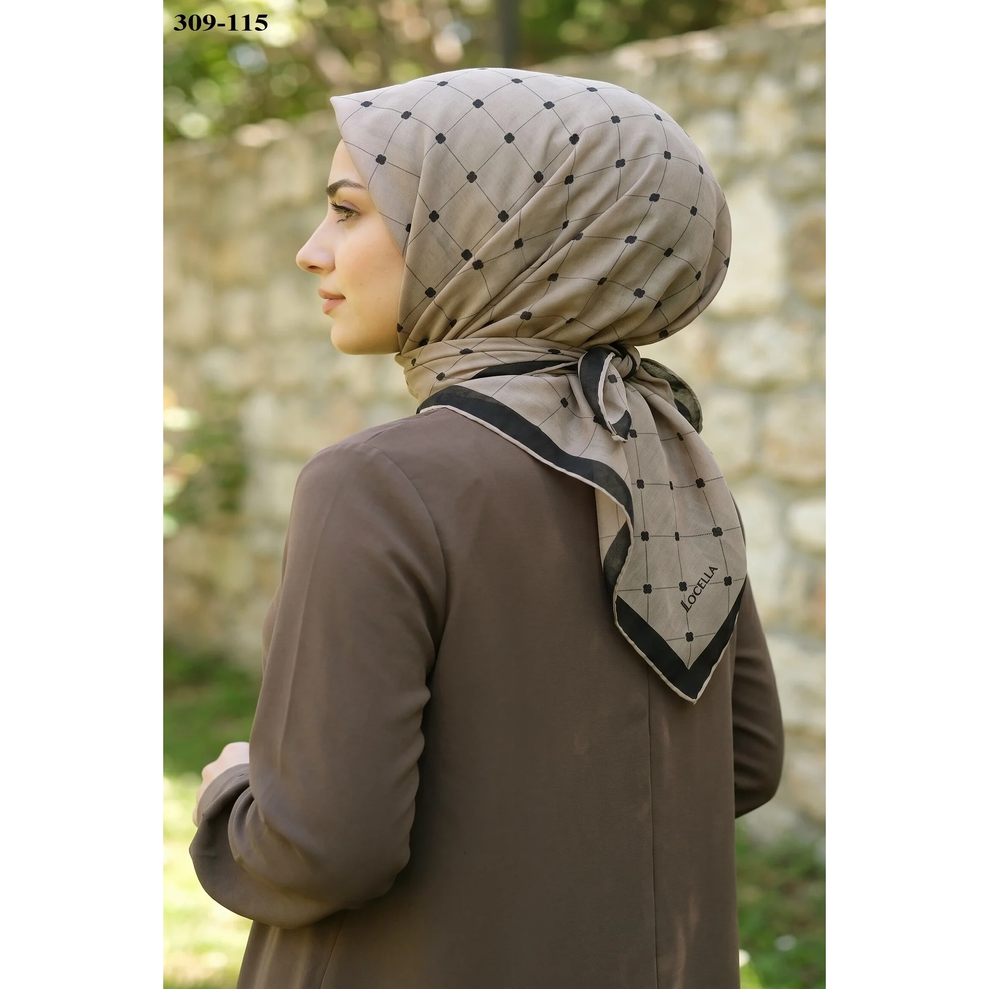Locella Soft Pamuk Eşarp 309-115