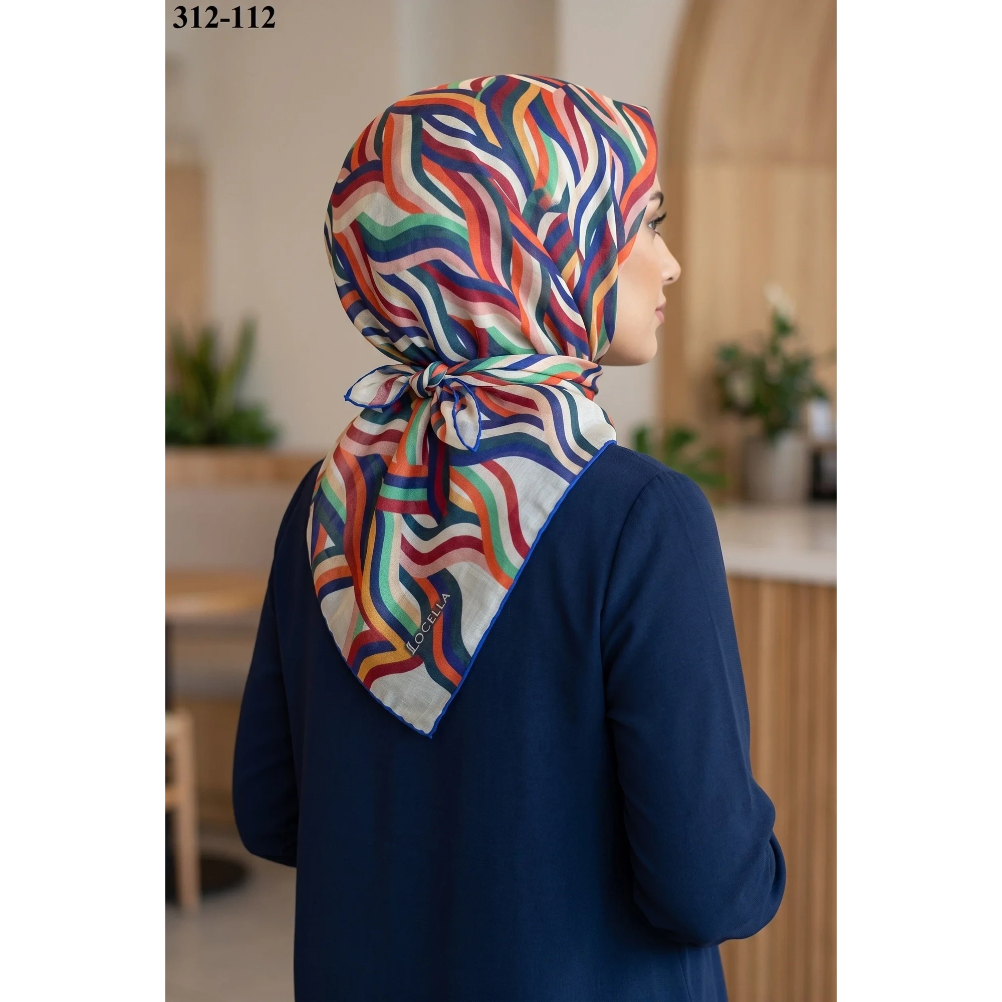 Locella Soft Pamuk Eşarp 312-112