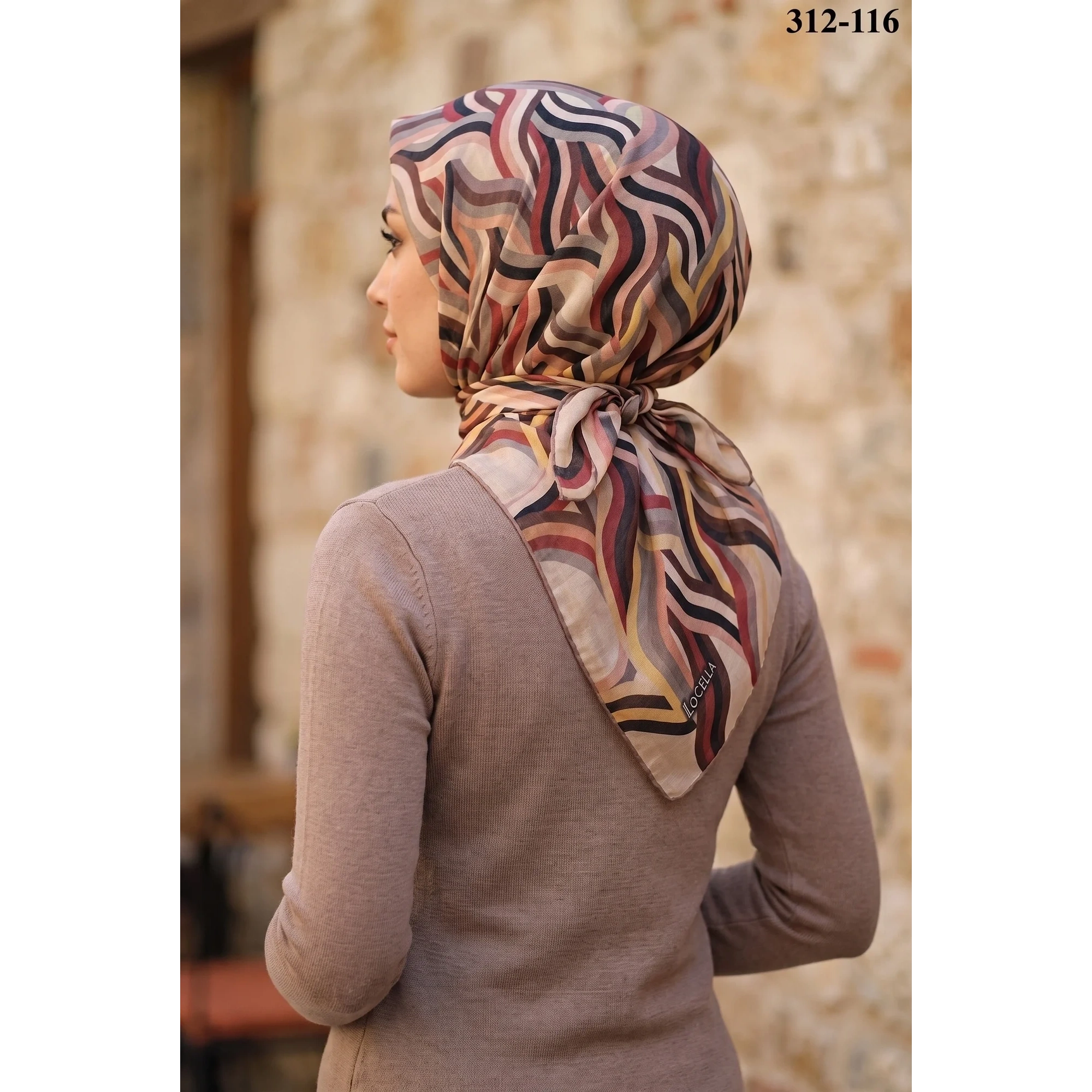 Locella Soft Pamuk Eşarp 312-116