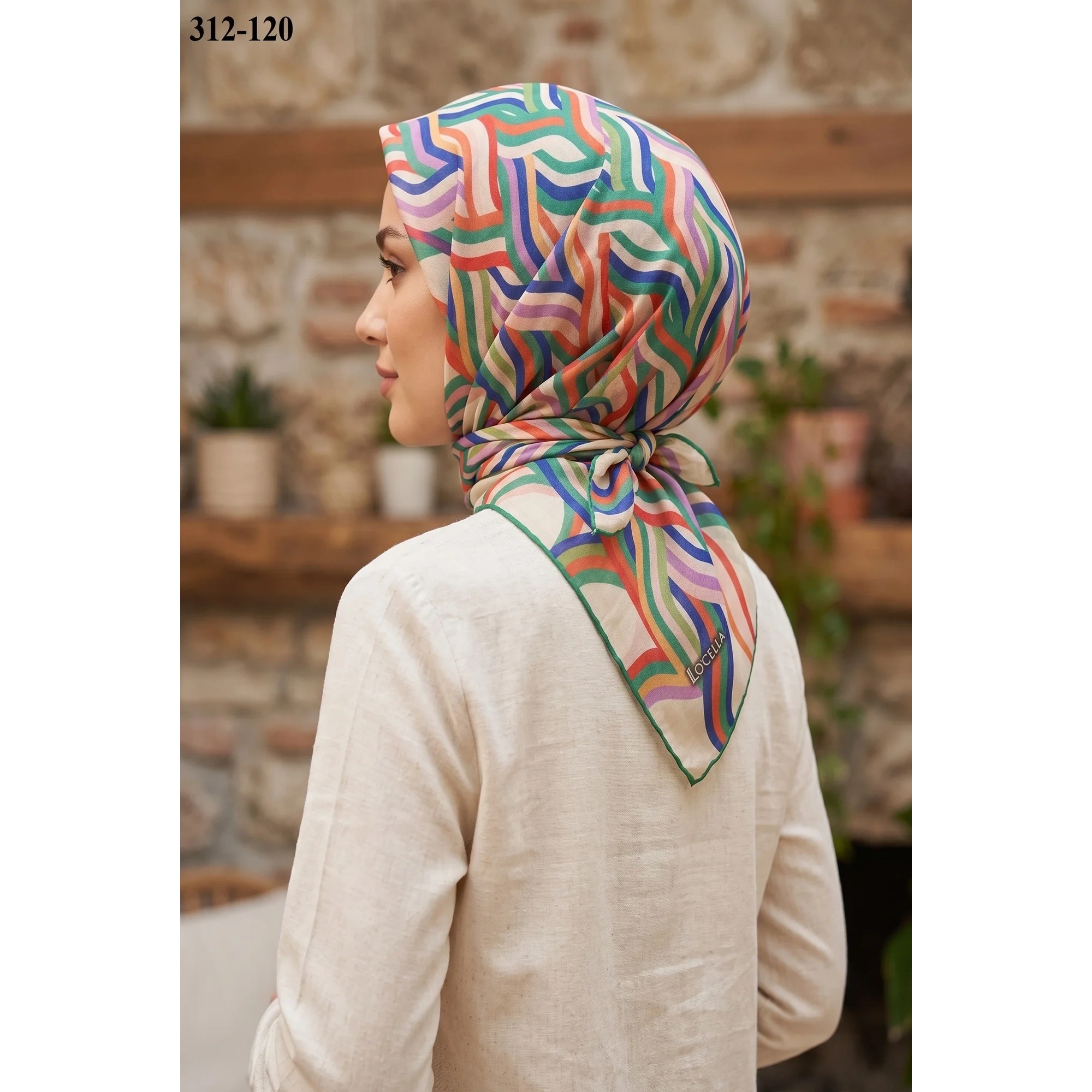 Locella Soft Pamuk Eşarp 312-120