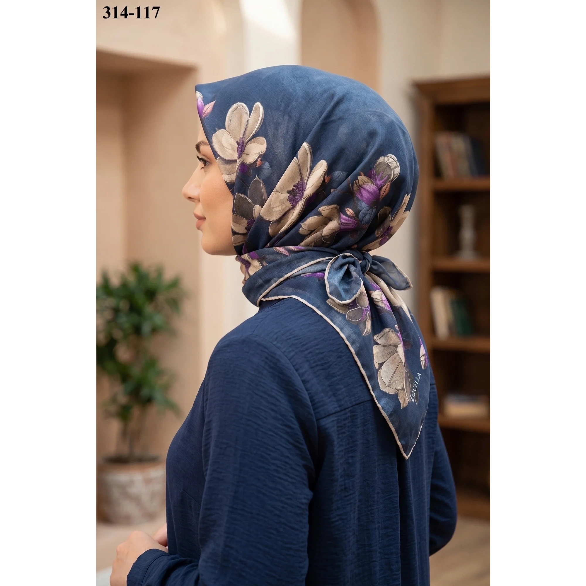 Locella Soft Pamuk Eşarp 314-117