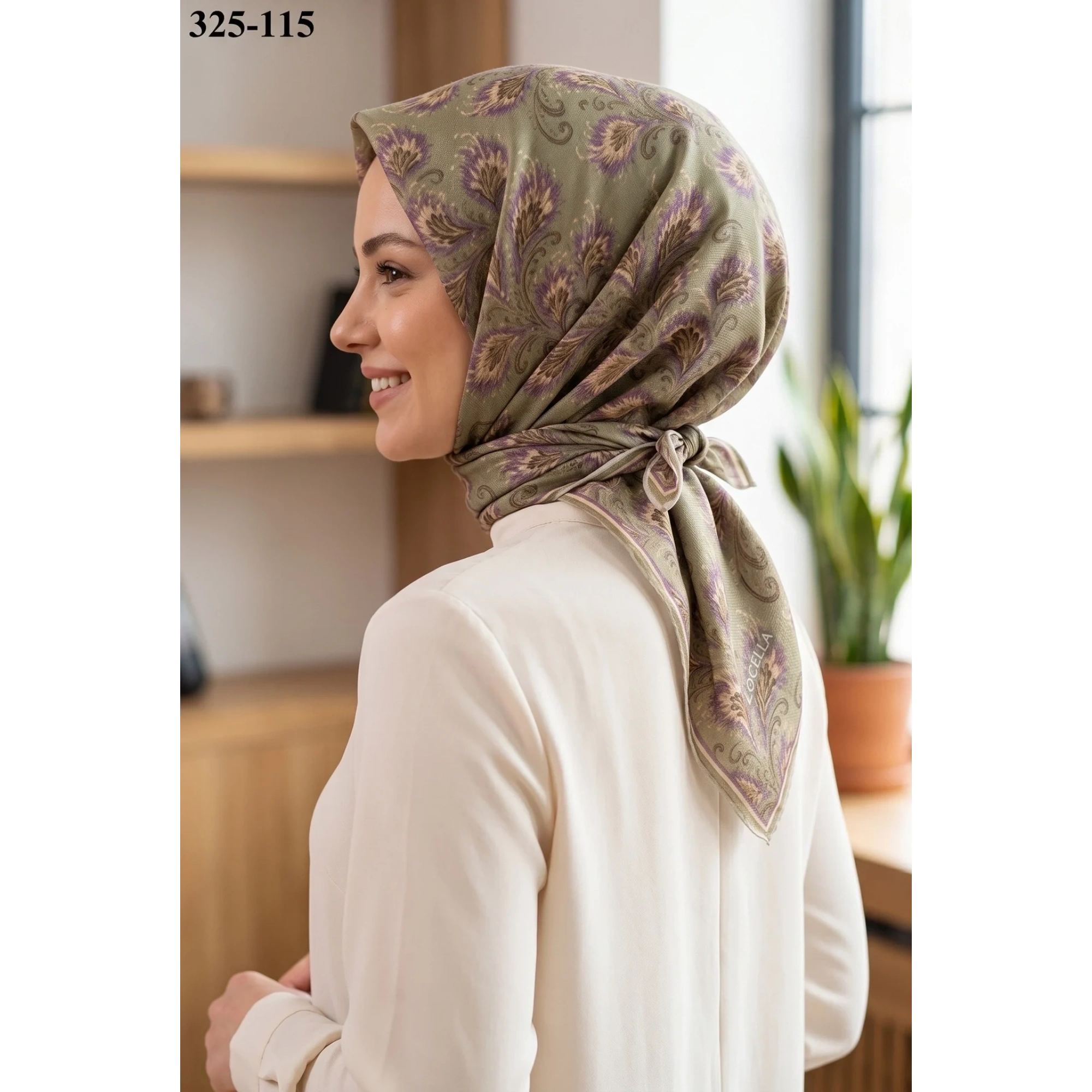 Locella Soft Pamuk Eşarp 325-115