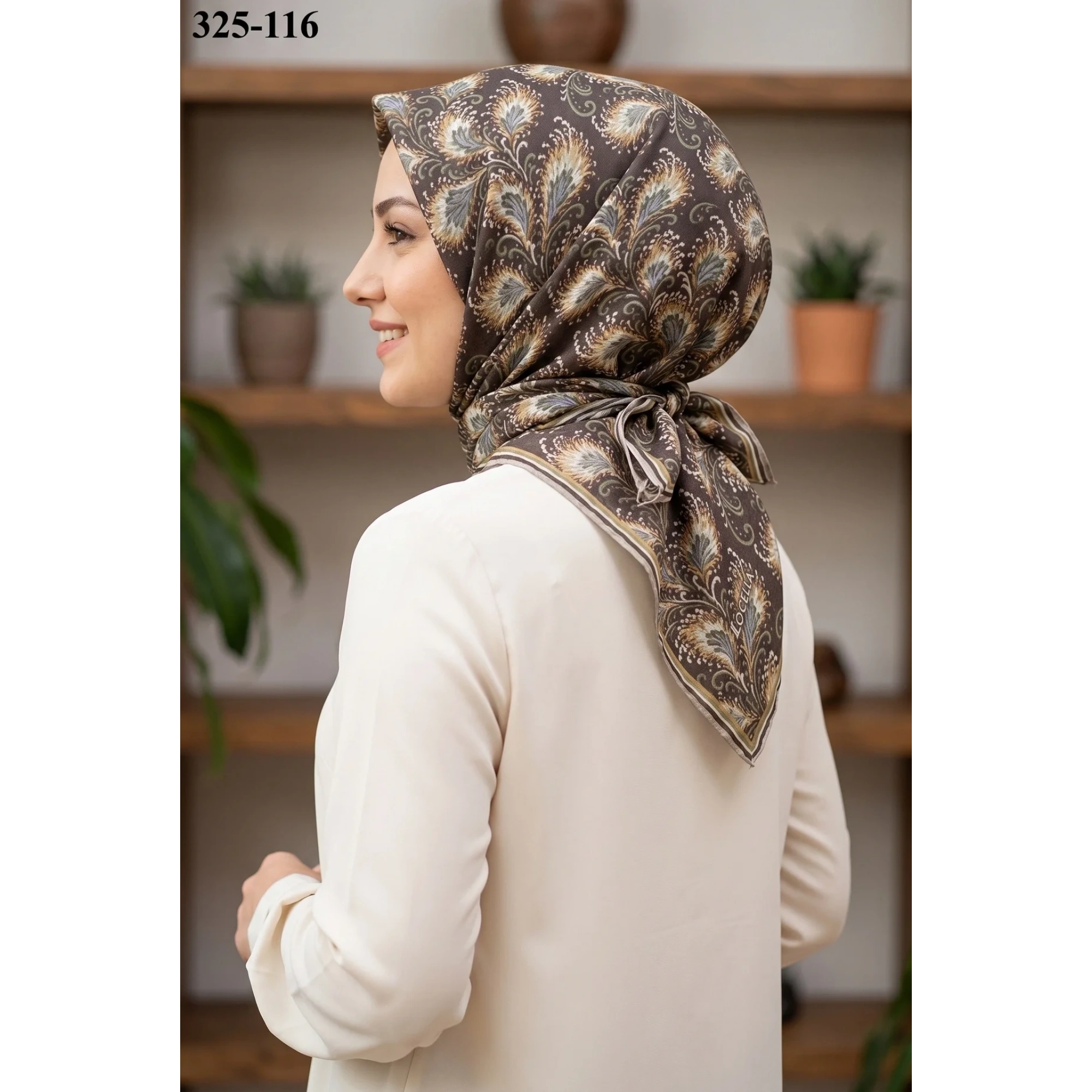 Locella Soft Pamuk Eşarp 325-116