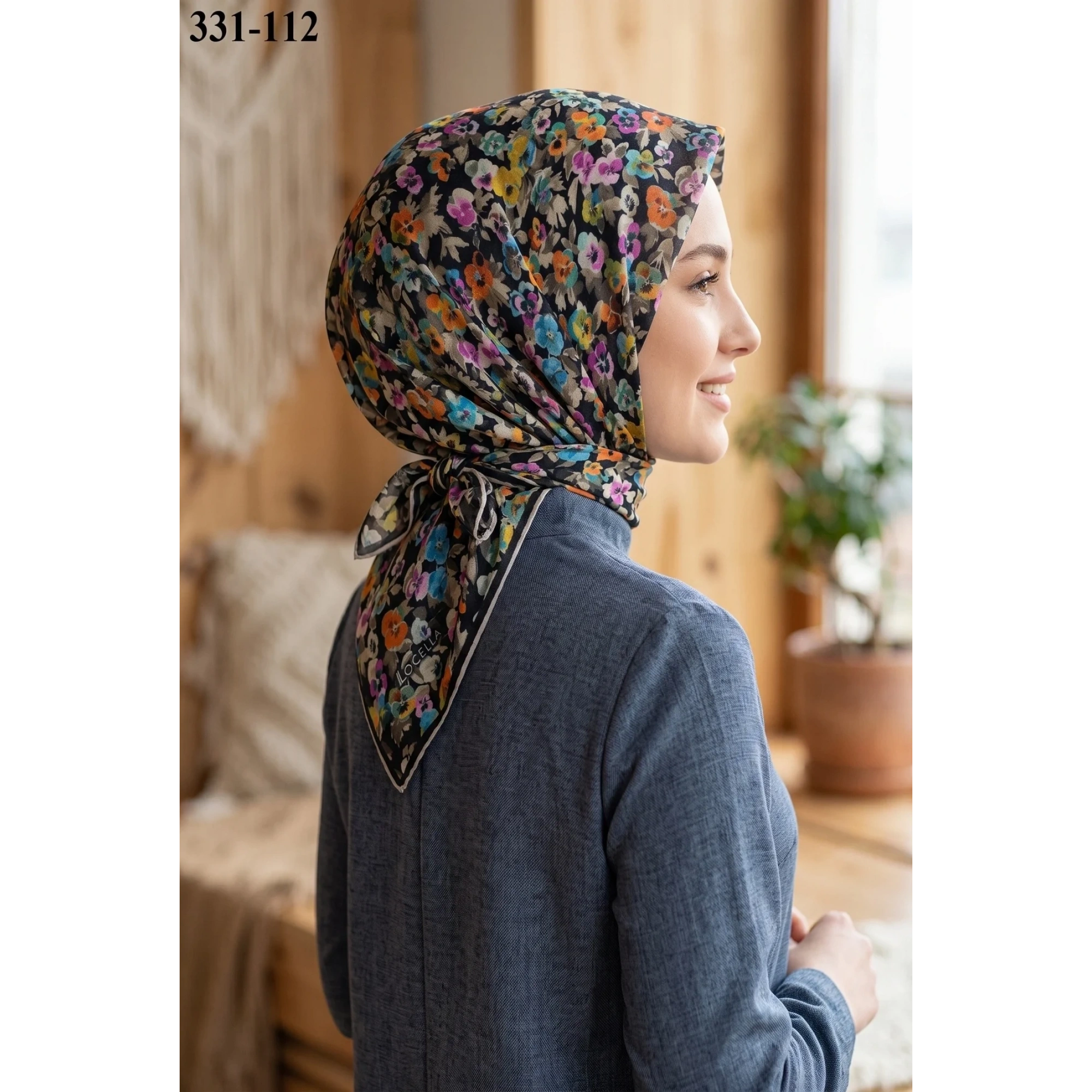 Locella Soft Pamuk Eşarp 331-112