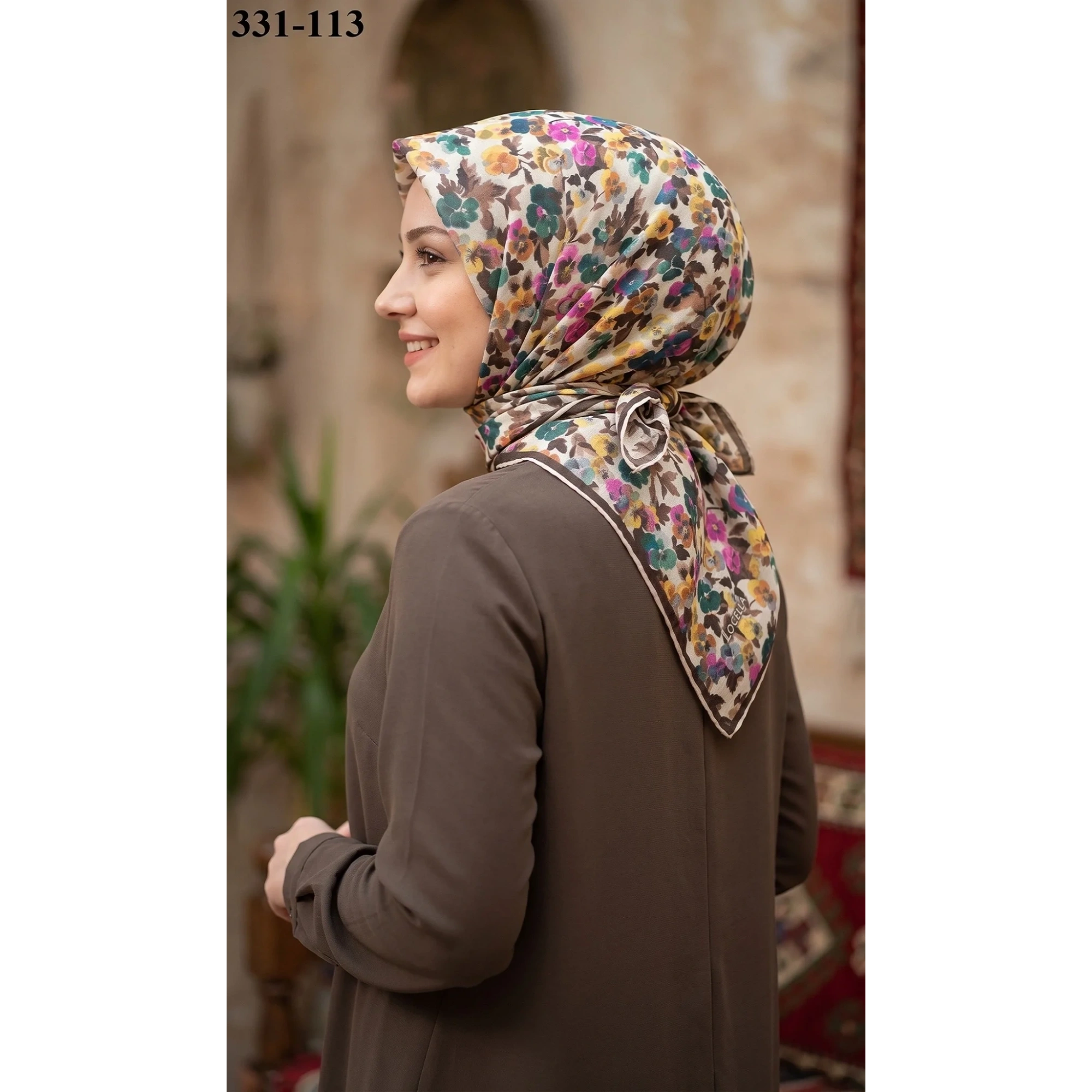 Locella Soft Pamuk Eşarp 331-113