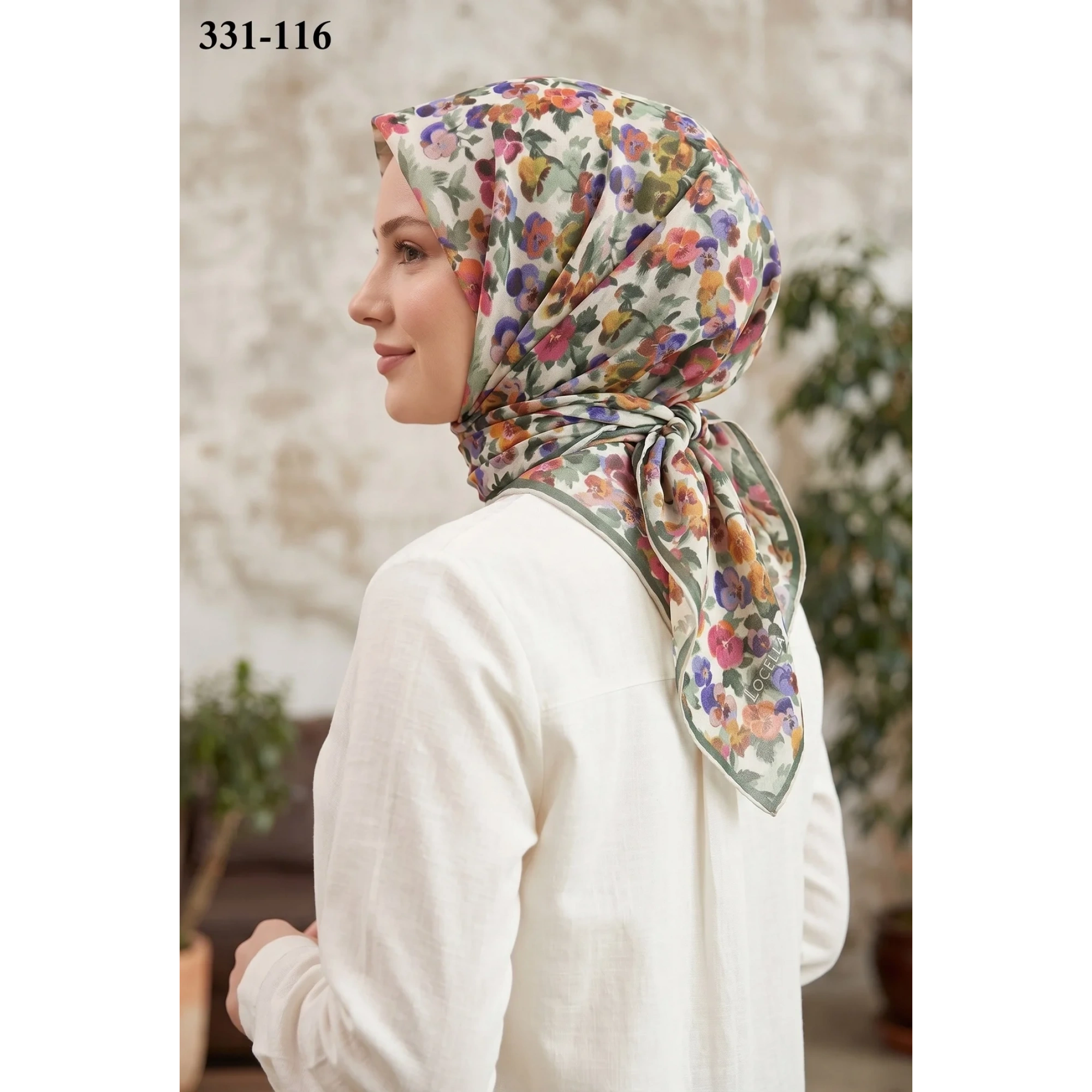 Locella Soft Pamuk Eşarp 331-116