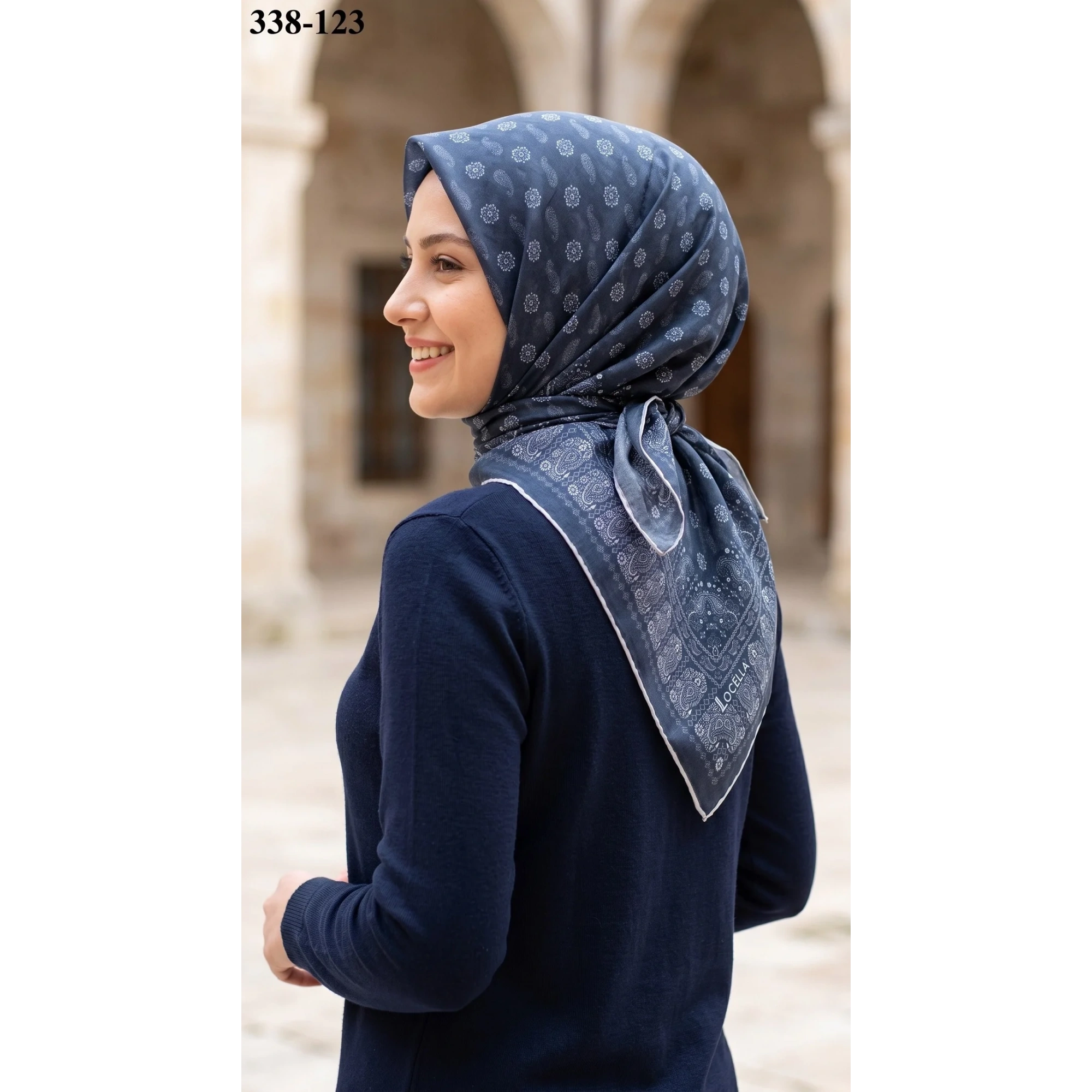 Locella Soft Pamuk Eşarp 338-123