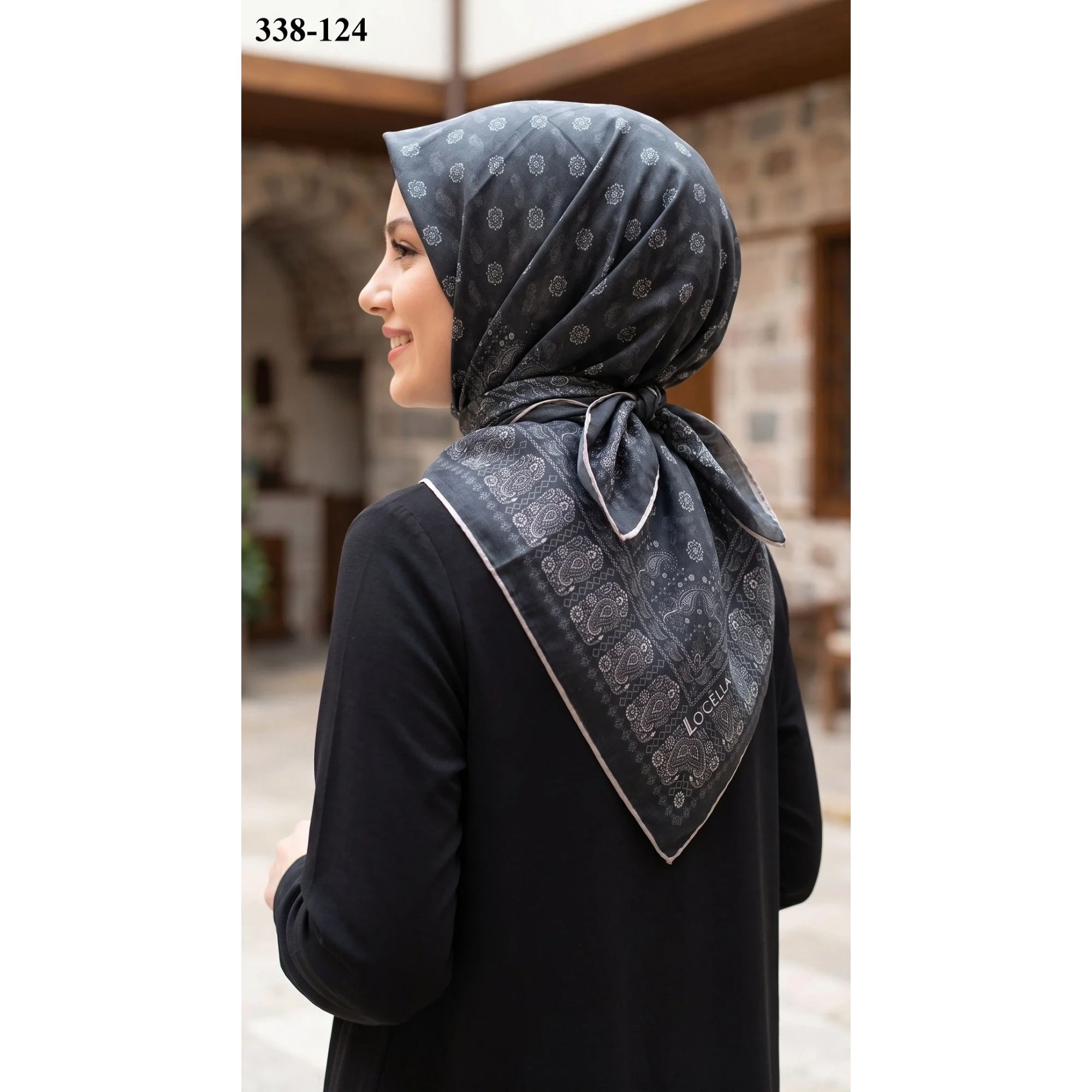 Locella Soft Pamuk Eşarp 338-124