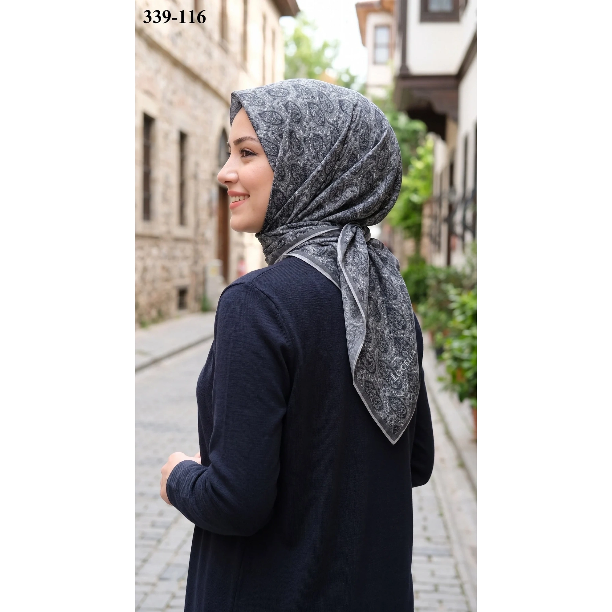 Locella Soft Pamuk Eşarp 339-116