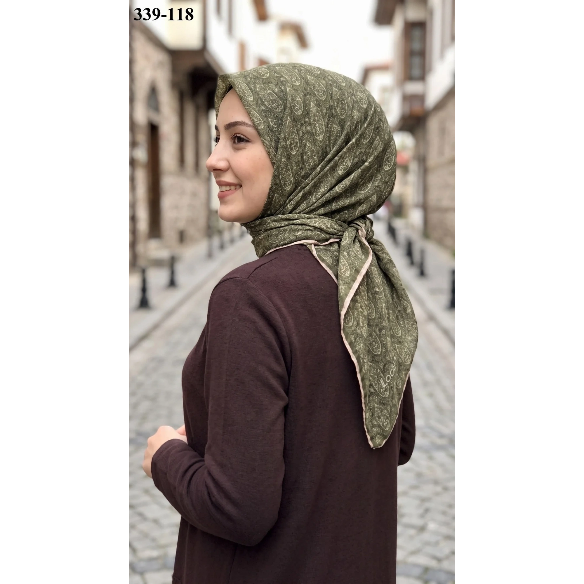 Locella Soft Pamuk Eşarp 339-118