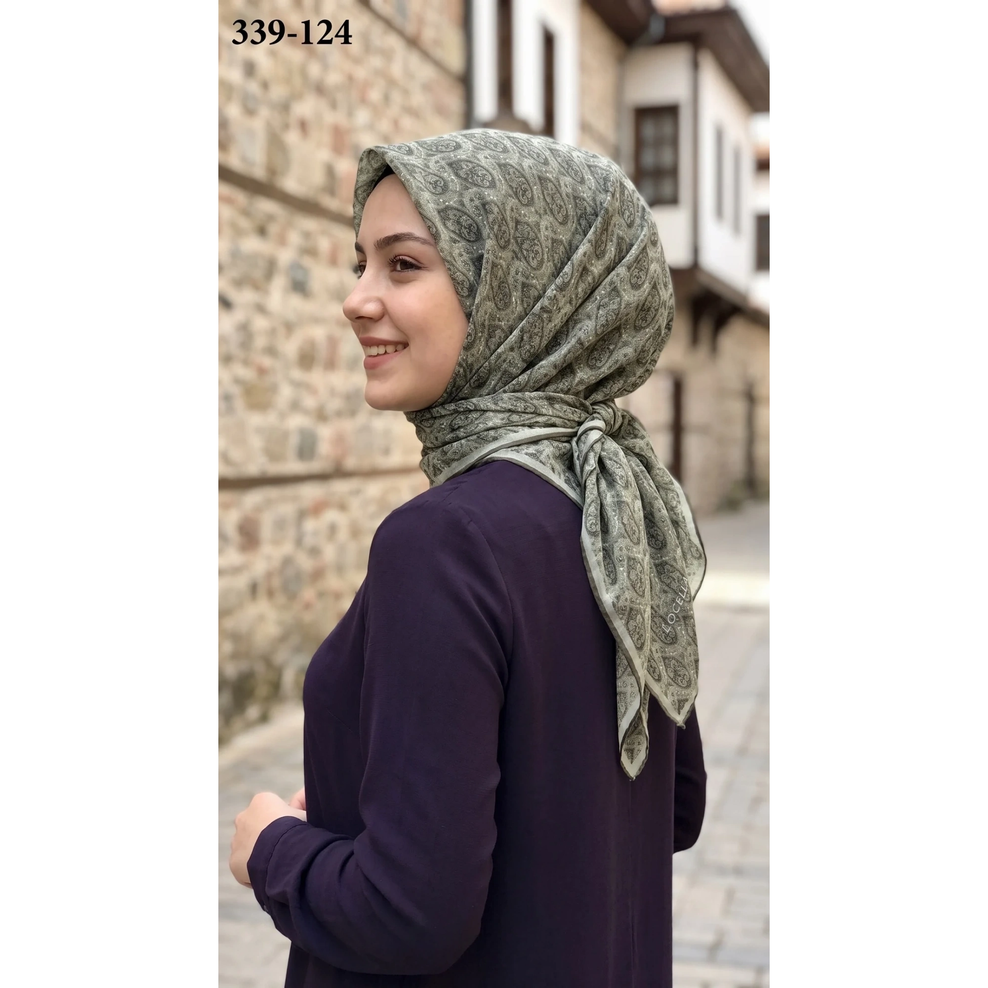 Locella Soft Pamuk Eşarp 339-124