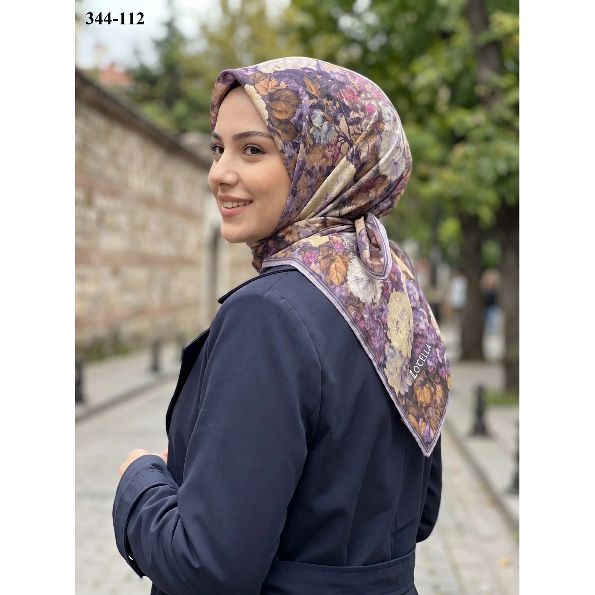 Locella Soft Pamuk Eşarp 344-112