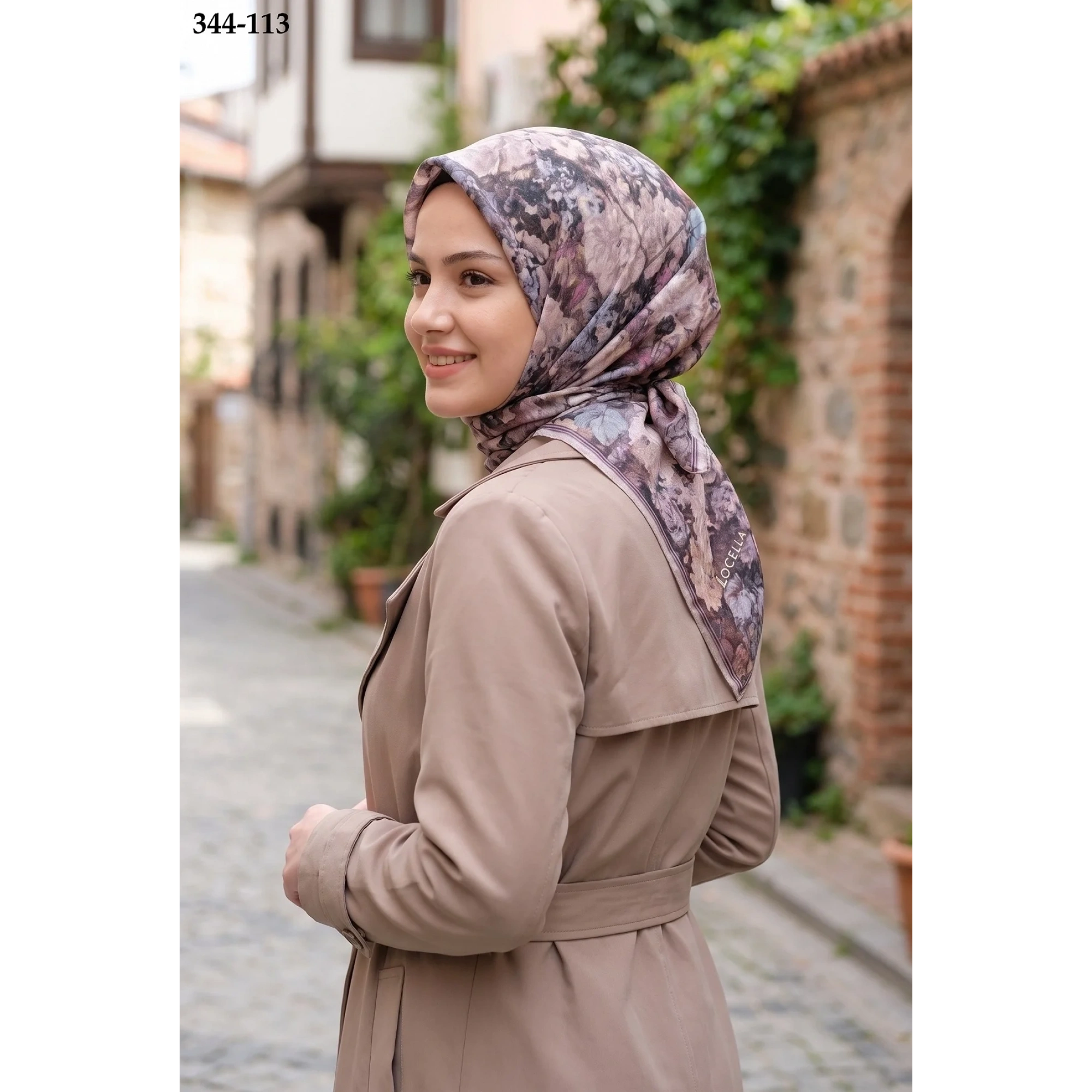 Locella Soft Pamuk Eşarp 344-113