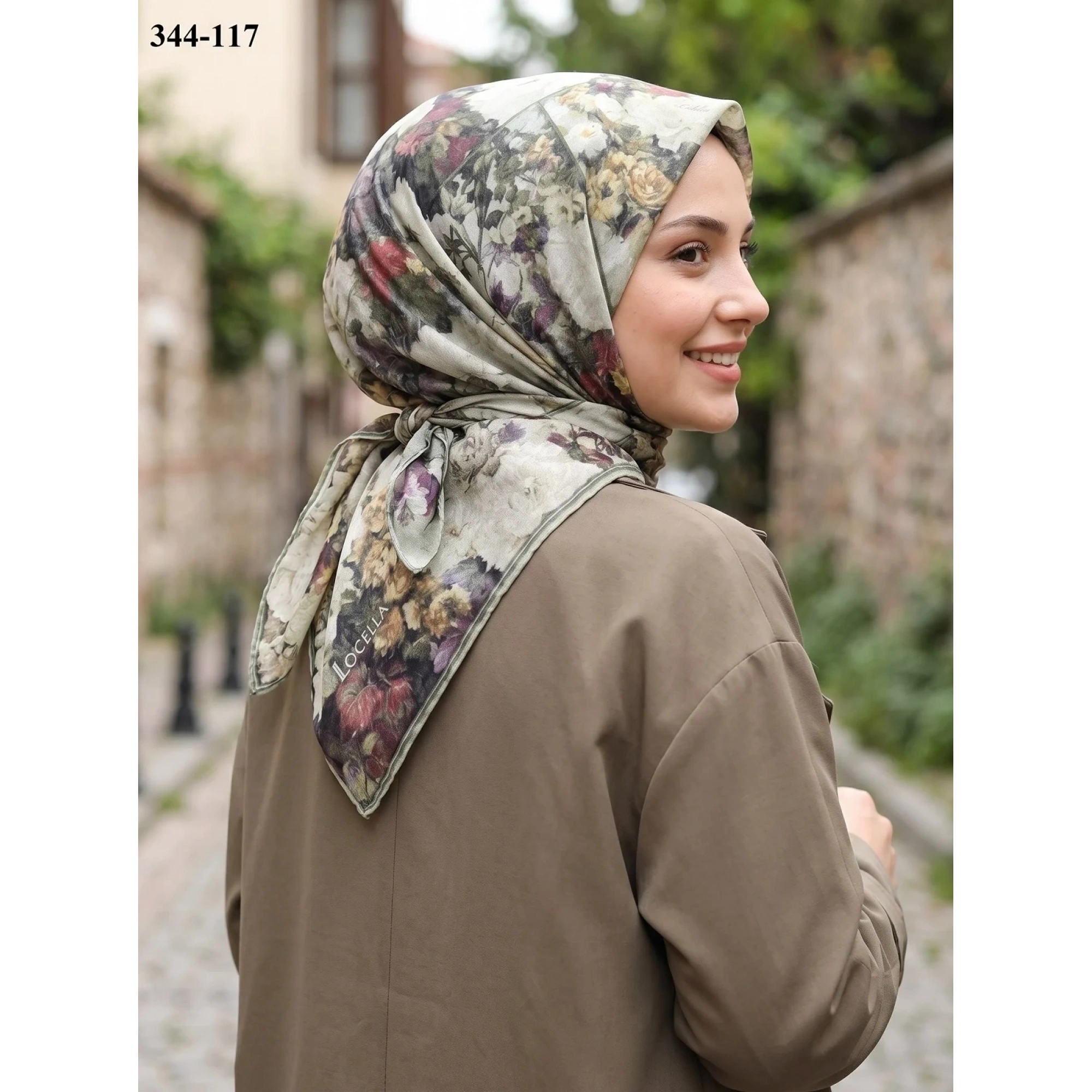 Locella Soft Pamuk Eşarp 344-117